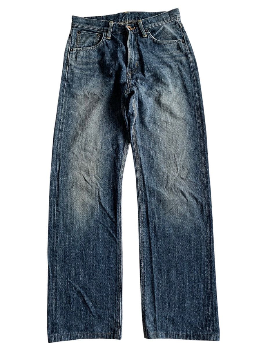 Kapital EDWIN 505ZX SELVEDGE FADED&RUSTY DISTRESSED DENIM Size US 28 / EU 44 - 1 Thumbnail