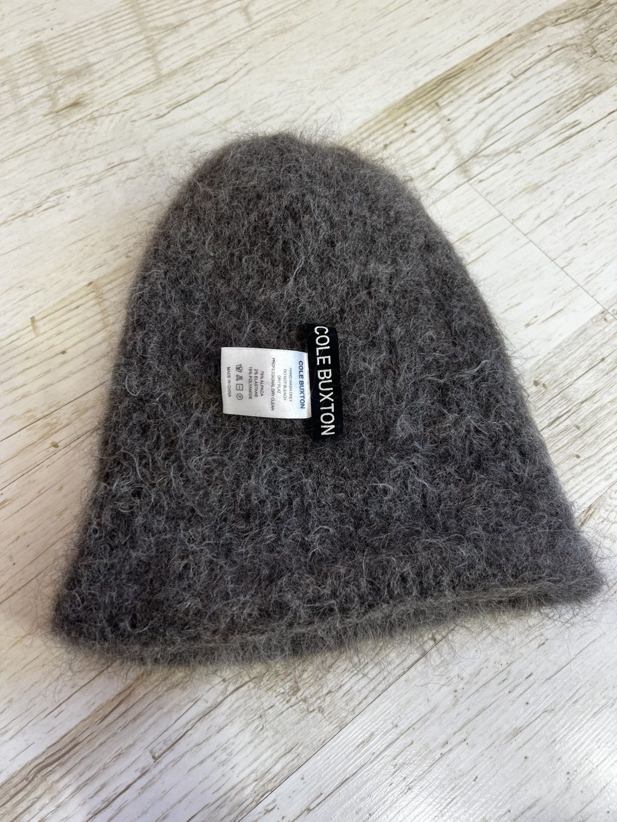 Cole Buxton Cole Buxton Super Alpaca Beanie OS Size ONE SIZE - 11 Thumbnail