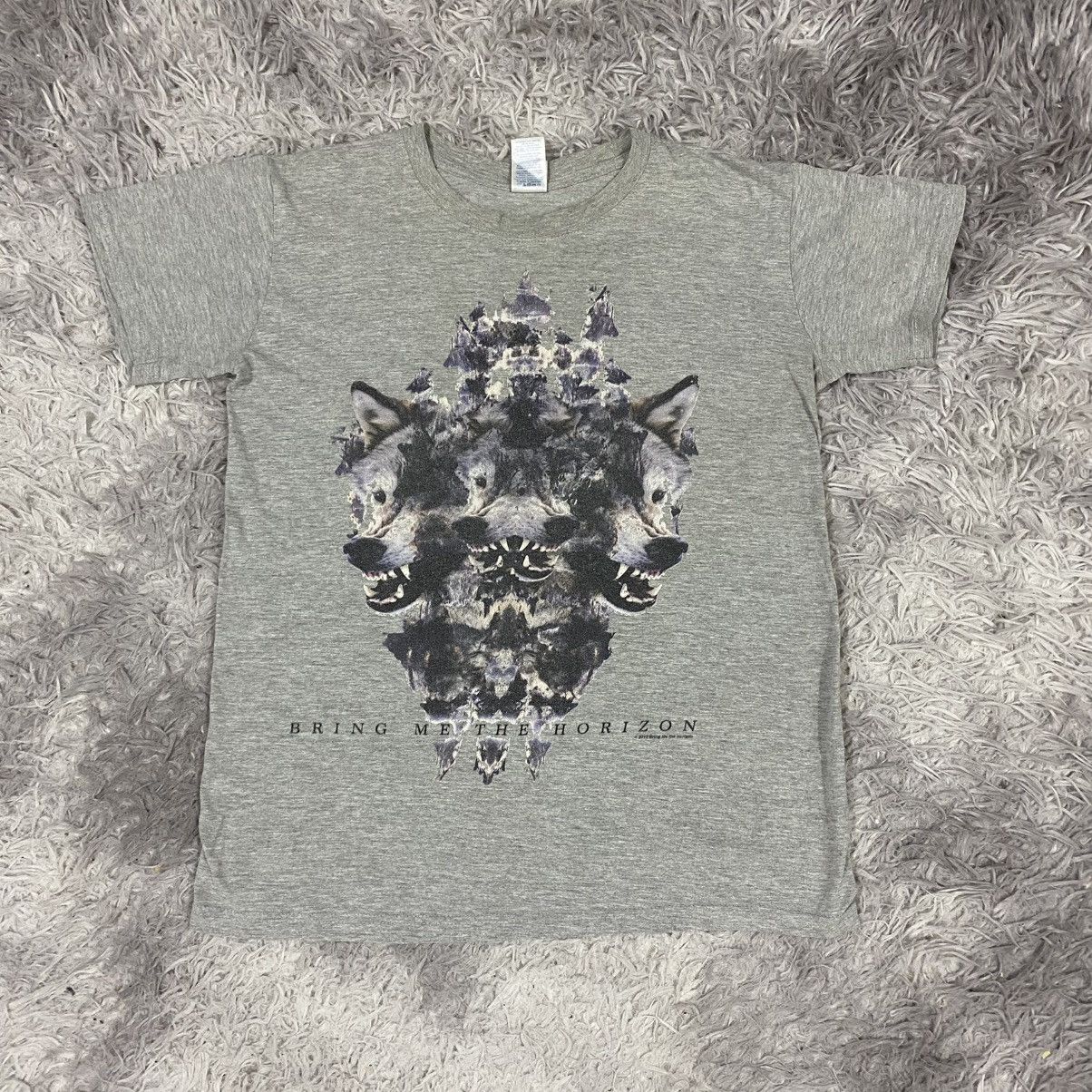 Band Tees × Gildan × Vintage Metalcore band bring me the horizon bmth Size US M / EU 48-50 / 2 - 1 Thumbnail