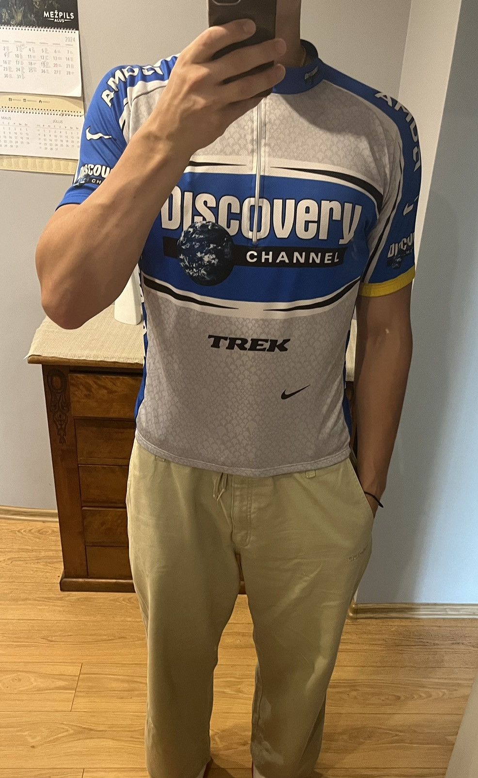 Vintage nike Discovery Channel Pro Cycling Team - 2005 🚴‍♂️ jersey Size US L / EU 52-54 / 3 - 1 Thumbnail