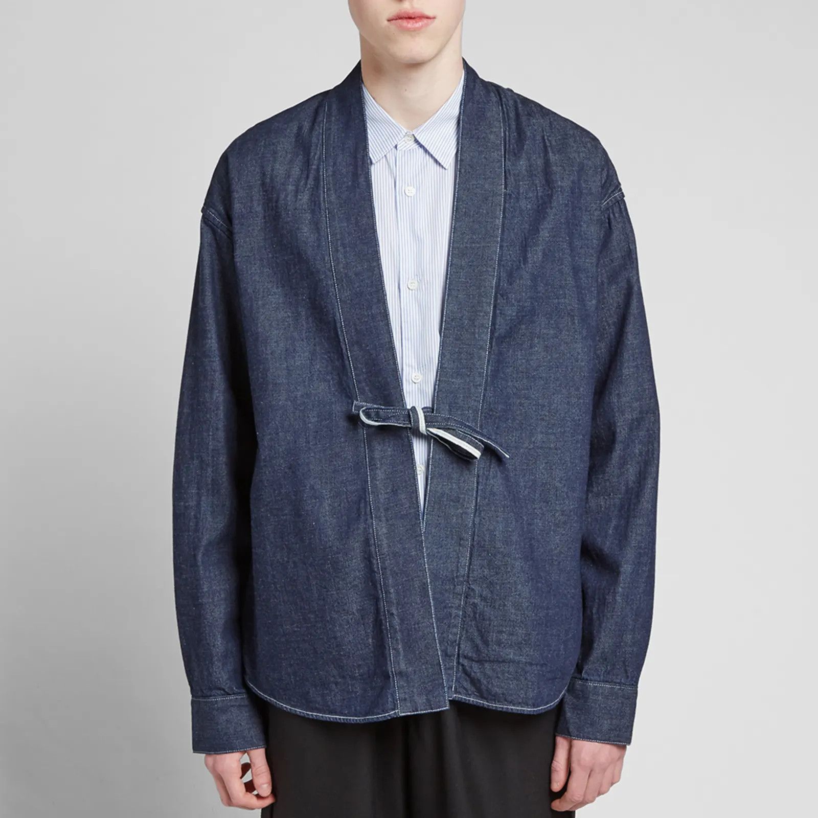 Visvim [2] Visvim Lhamo Shirt in Indigo (SS19) Size US M / EU 48-50 / 2 - 12 Thumbnail