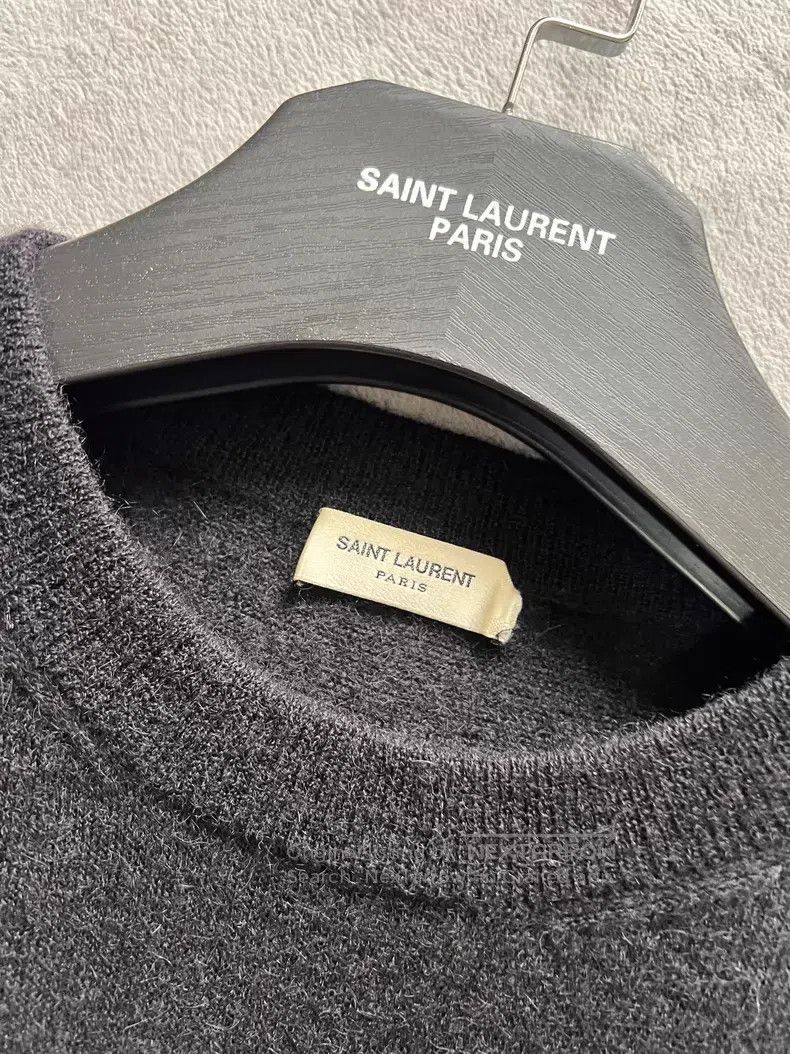 Saint Laurent Paris Saint Laurent Paris Leopard Print Sweater i Size US M / EU 48-50 / 2 - 3 Thumbnail