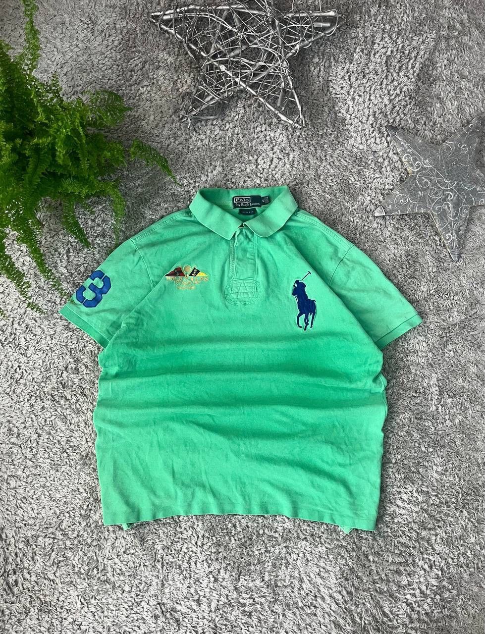 Polo Ralph Lauren × Vintage Polo Ralph Lauren T-Shirt Streetwear Chief Keef Big Logo 00s Size US XL / EU 56 / 4 - 1 Thumbnail