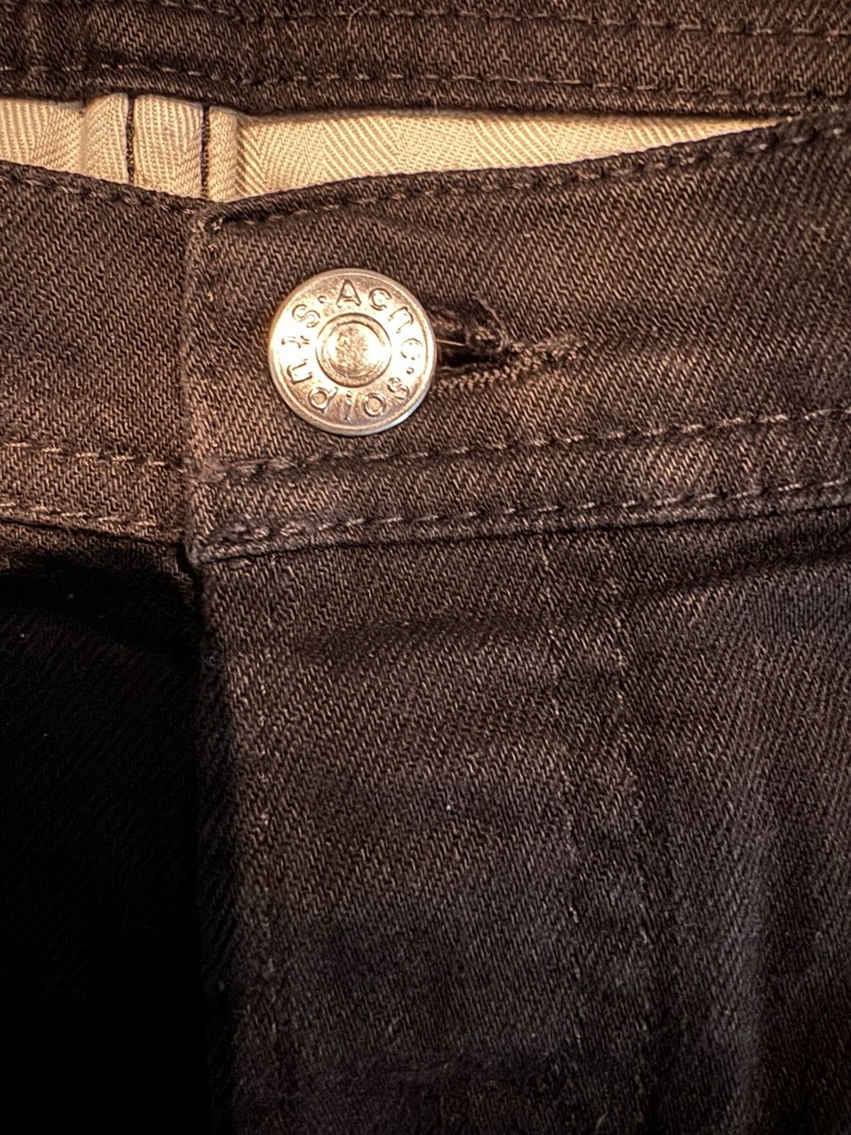 Acne Studios Acne Studios River Stay Black Jeans Size US 34 / EU 50 - 5 Thumbnail