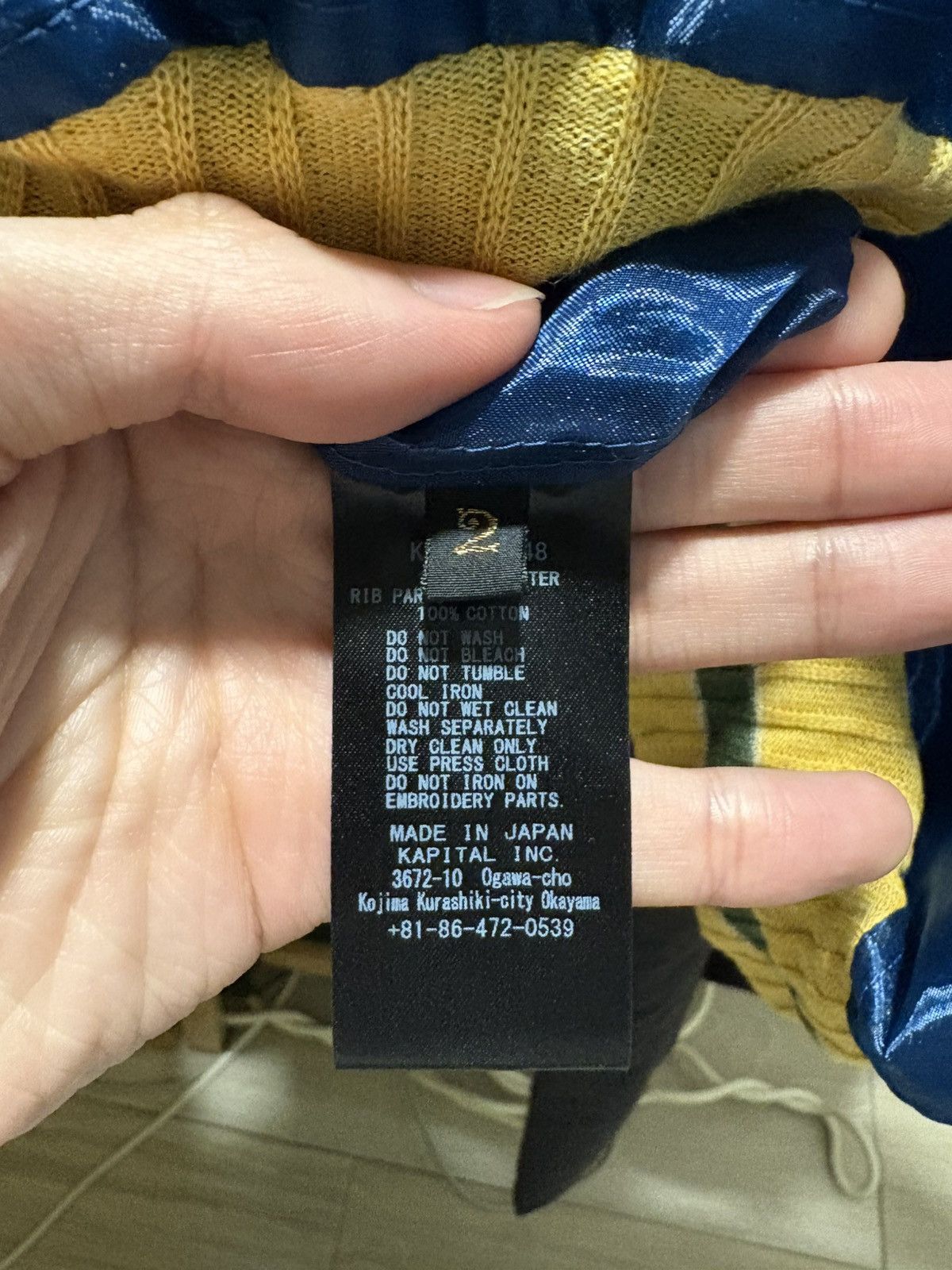 Kapital Sheer Pearl Mosquito Guard Souvenir JKT (Eagle) Size US M / EU 48-50 / 2 - 10 Thumbnail