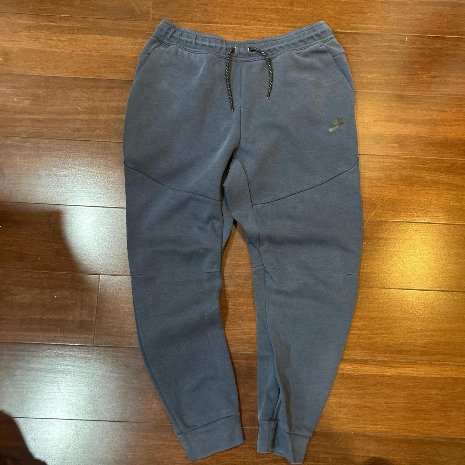 Nike Navy blue nike tech pants Size US 32 / EU 48 - 1 Thumbnail