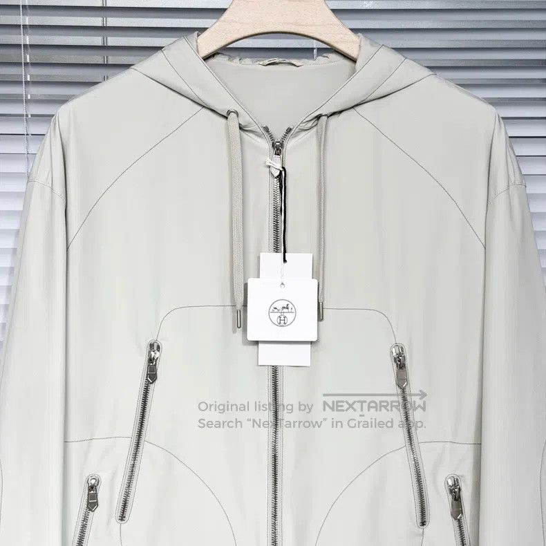 Hermes Hermes Windbreaker jacket, multi-pocket, hooded, tech fabr Size US M / EU 48-50 / 2 - 3 Thumbnail