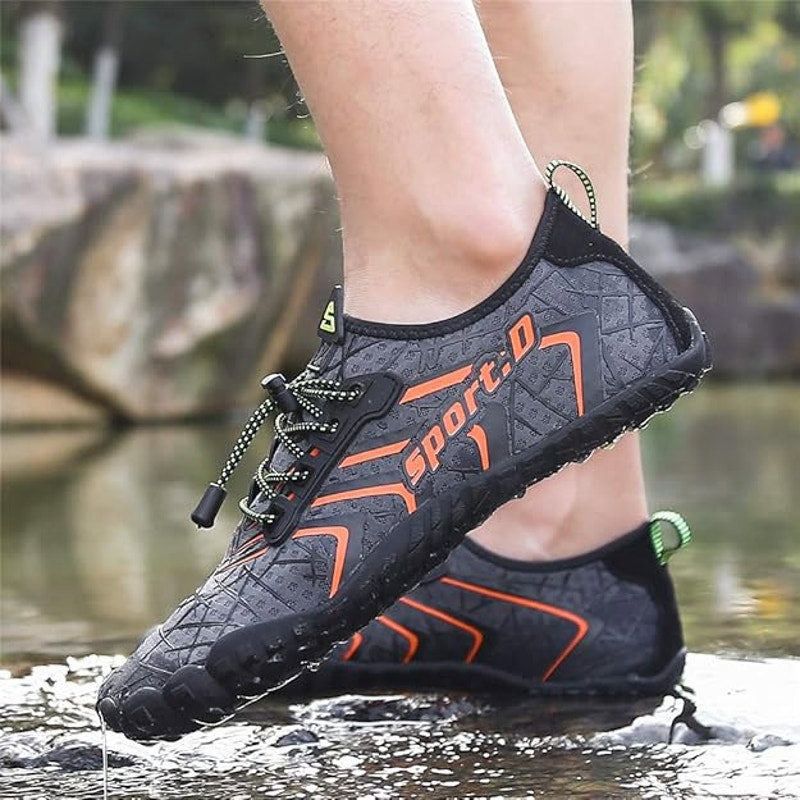 Other Ubfen Men's 10 Gray Orange Quick Dry Water Shoes Size US 10 / EU 43 - 2 Thumbnail