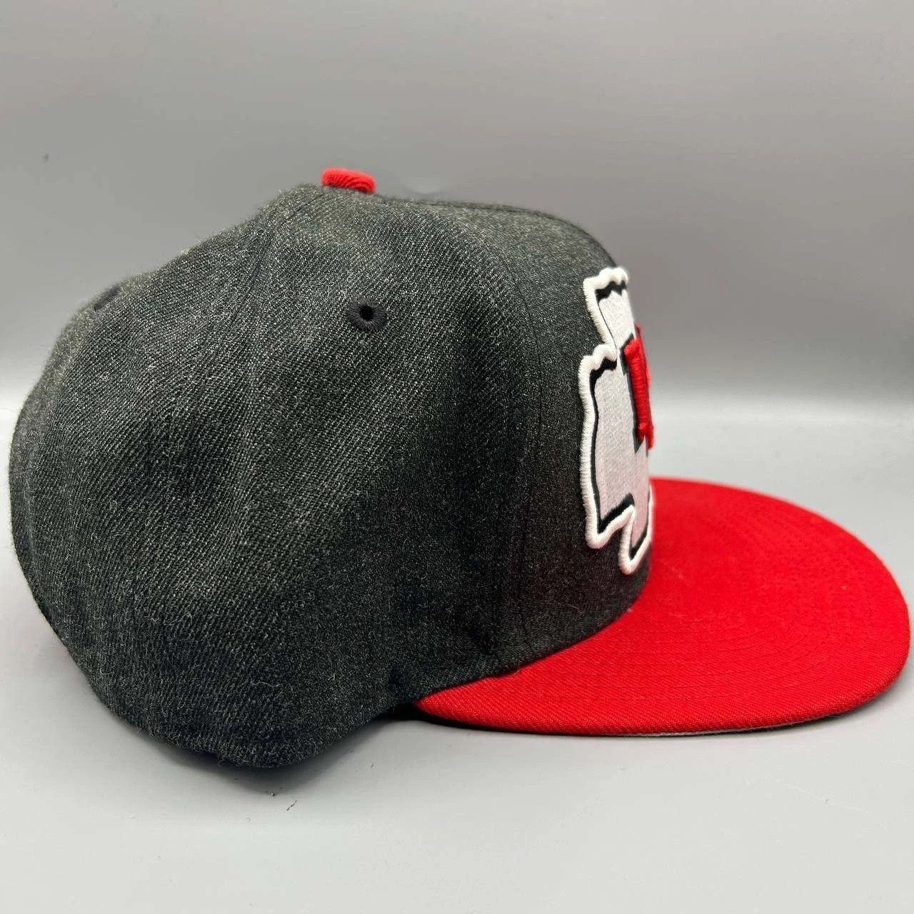 New Era Kansas City Chiefs Hat Men Black Red Embroidered Snap Back Size ONE SIZE - 7 Thumbnail