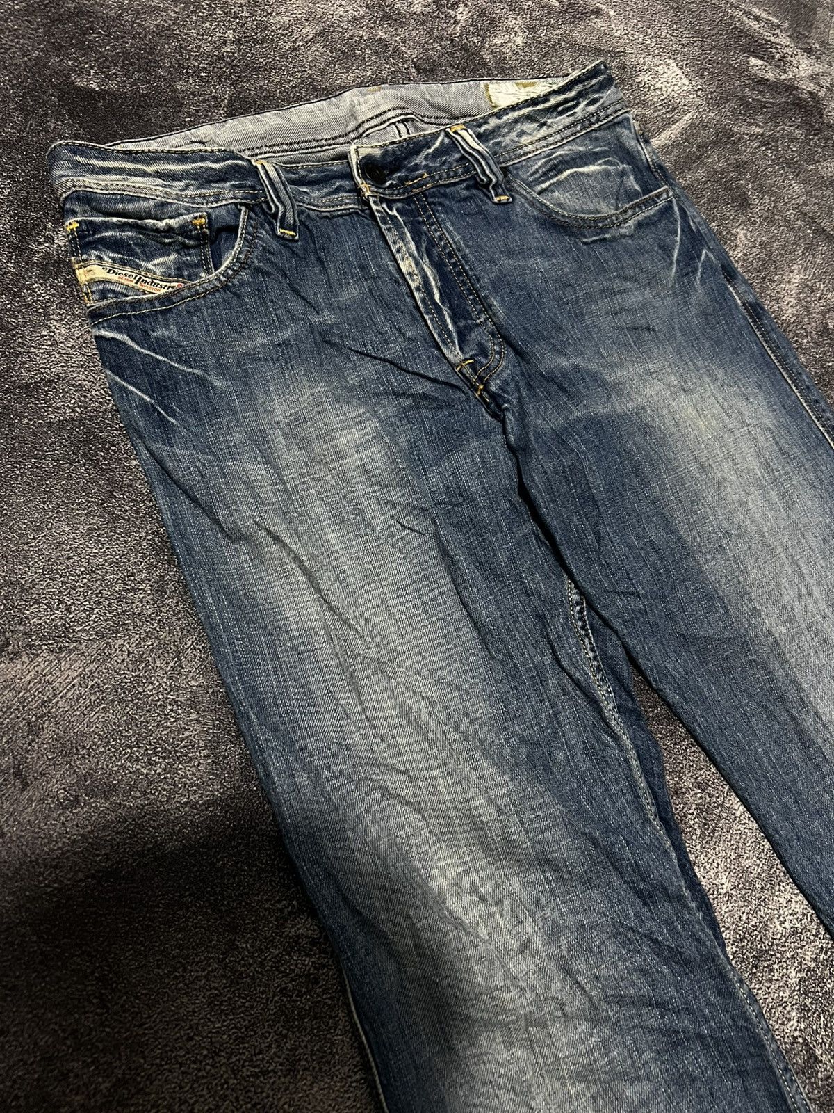Diesel Vintage Diesel Zaf Flare Y2k Jeans Size US 33 - 4 Thumbnail