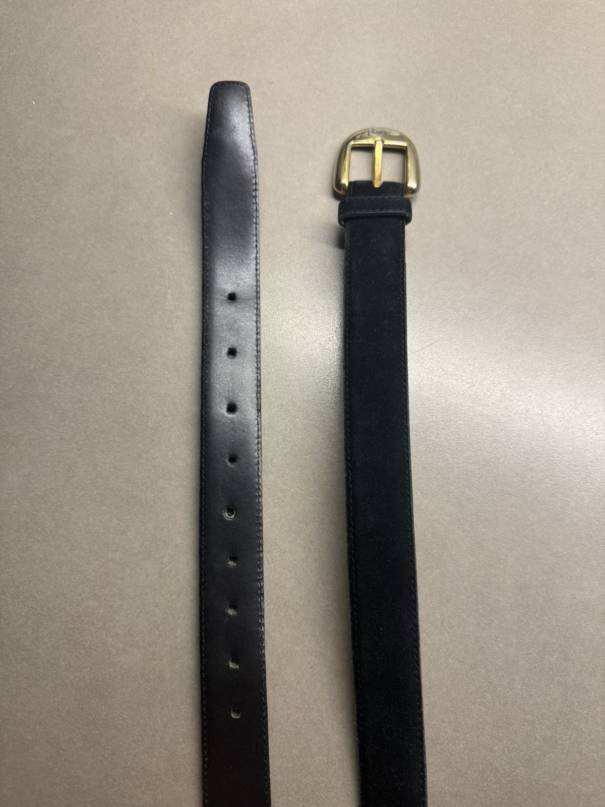 Yves Saint Laurent Yves Saint Laurent Suede Belt Size ONE SIZE - 3 Thumbnail