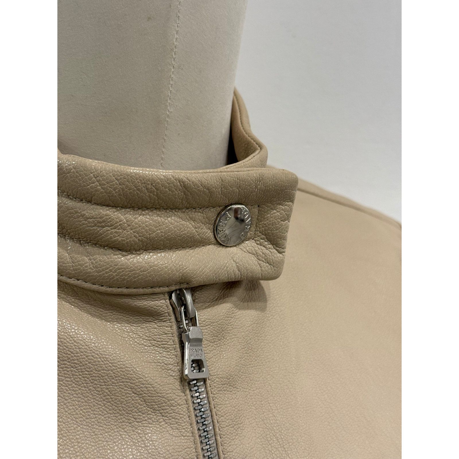 Prada A/W2000 Prada biker leather vest Size US S / EU 44-46 / 1 - 11 Thumbnail