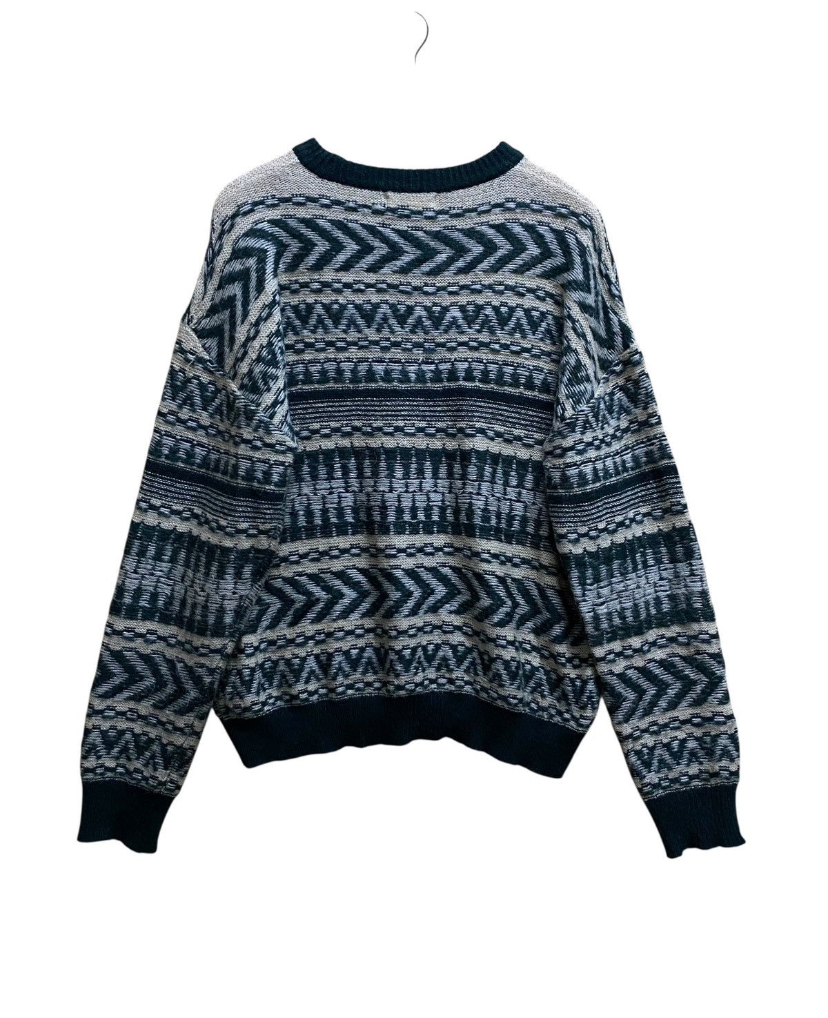 Japanese Brand Vintage Japanese Brand Chalk Knitwear 1990s Size US M / EU 48-50 / 2 - 2 Thumbnail