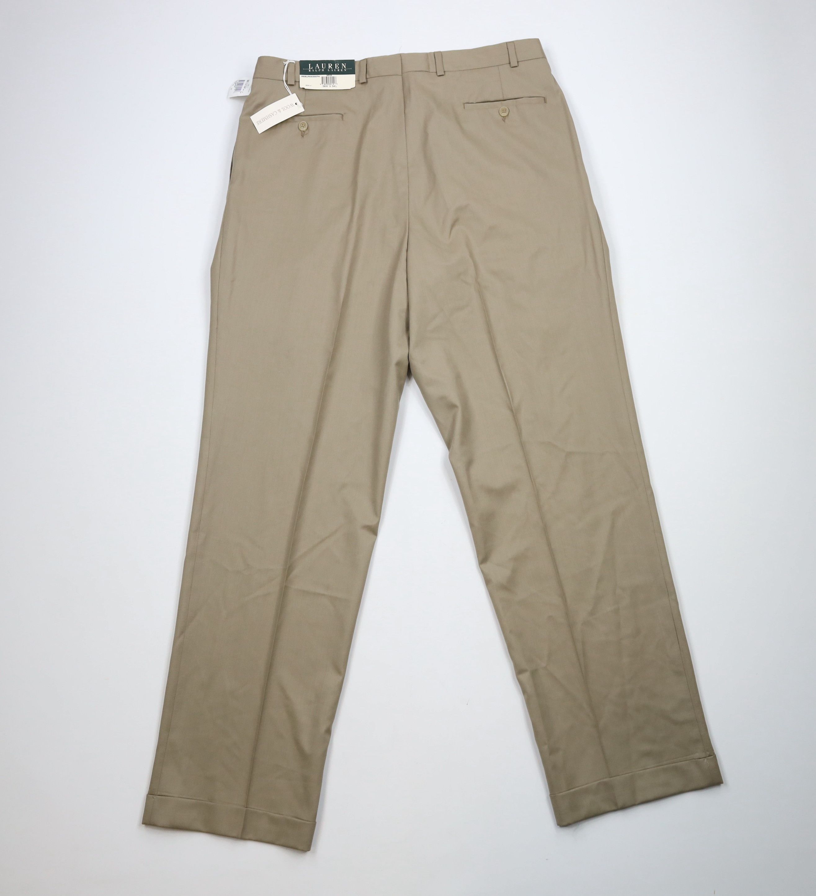Ralph Lauren × Vintage Deadstock Vintage 90s Ralph Lauren Cashmere Wide Leg Pants Size US 38 / EU 54 - 10 Thumbnail