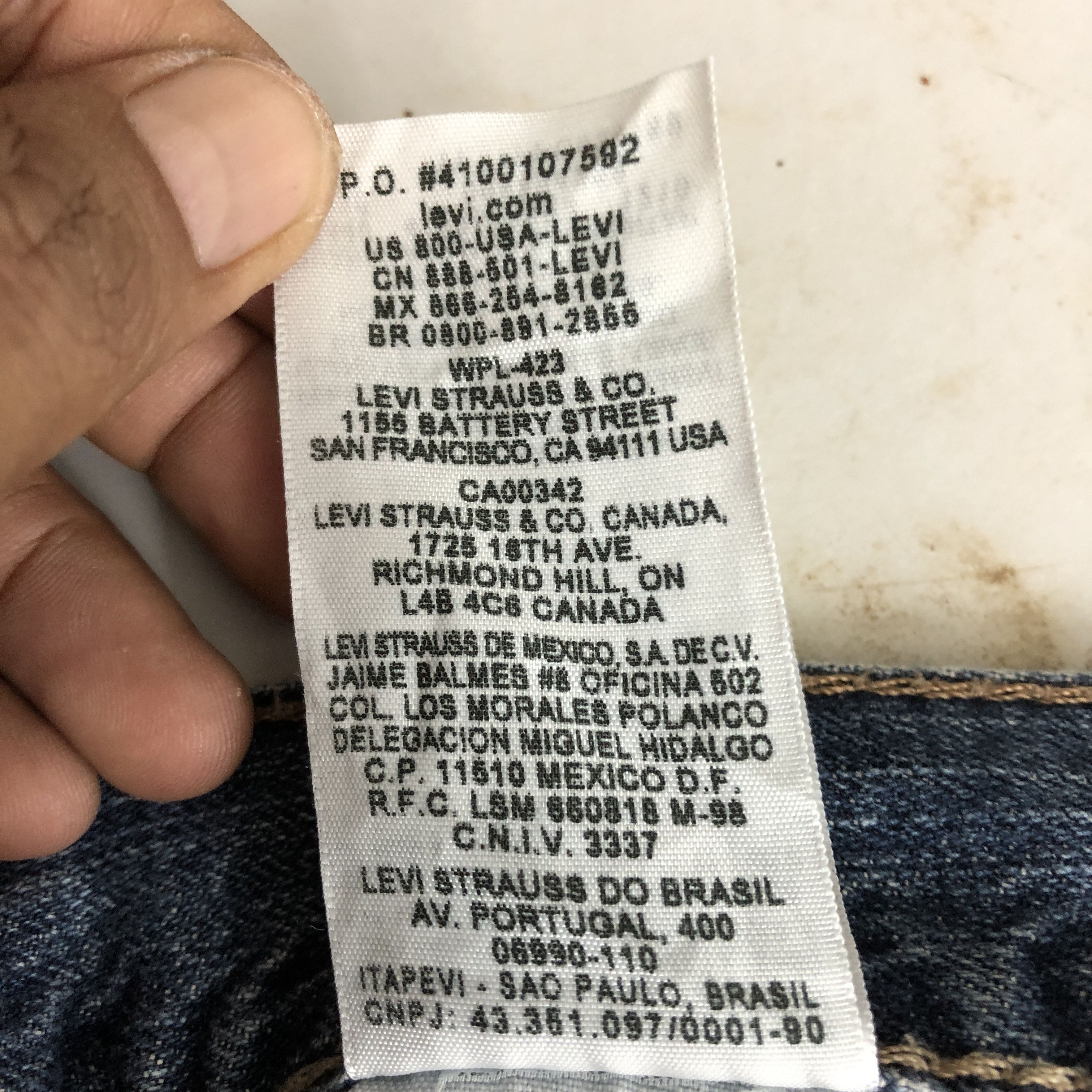 Levi's × Vintage Vintage Levis 569 Baggy Faded Jeans Levi's Light Wash Denim Size US 38 / EU 54 - 10 Thumbnail