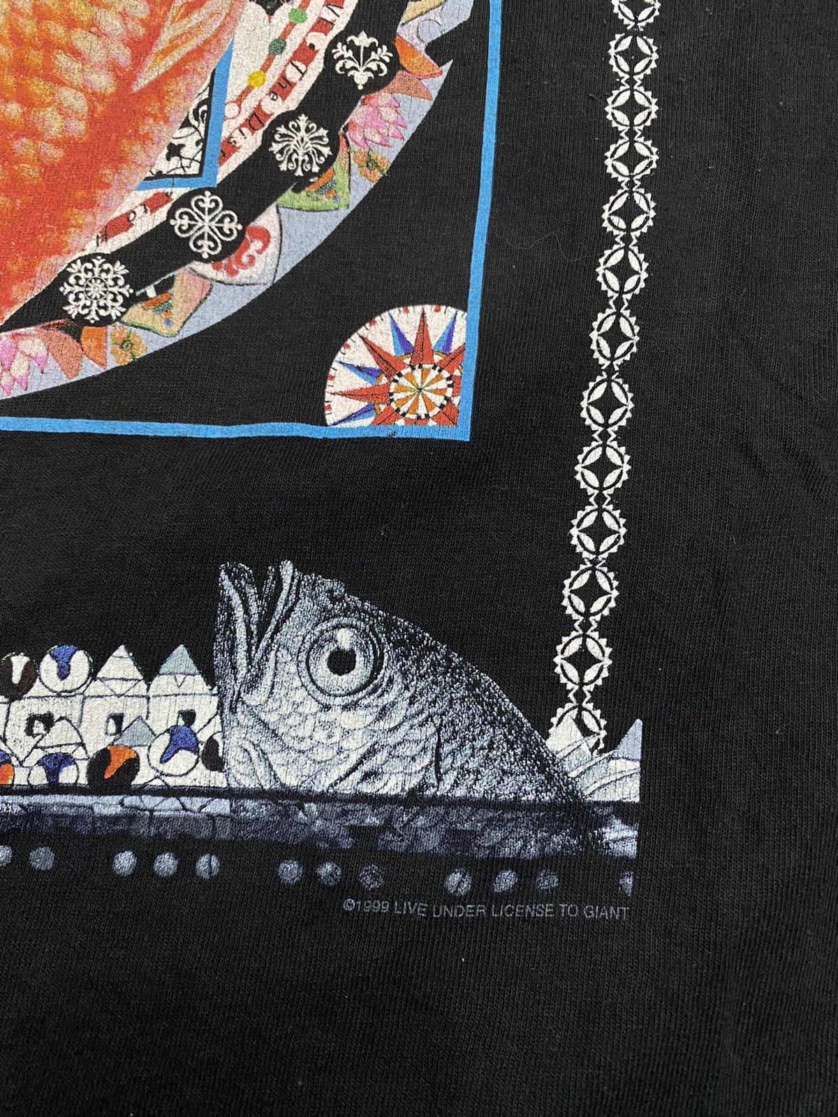 Band Tees 💥VINTAGE LIVE Hard rock band The Distance to Here shirt Size US XL / EU 56 / 4 - 5 Thumbnail