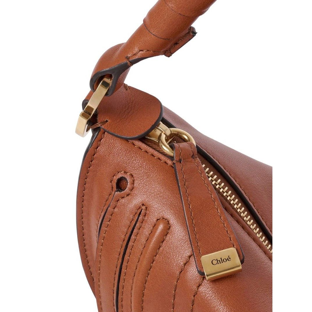 Chloe Chloe Mini Soft Leather Clay Brown Shoulder Bag New & Authen Size ONE SIZE - 4 Thumbnail