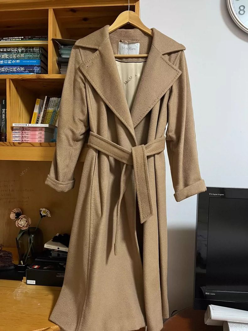 Max Mara Max Mara Camel hair coat Size L / US 10 / IT 46 - 1 Thumbnail