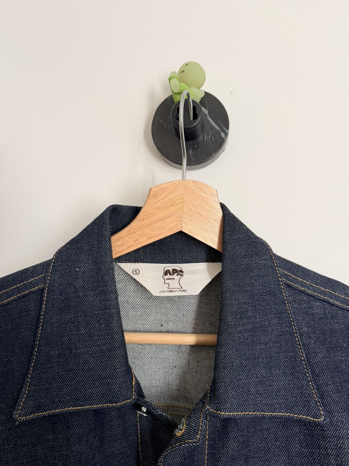 A.P.C. × Brain Dead Brain Dead x A.P.C. Selvedge Trucker Jacket - Indigo Size US S / EU 44-46 / 1 - 2 Thumbnail