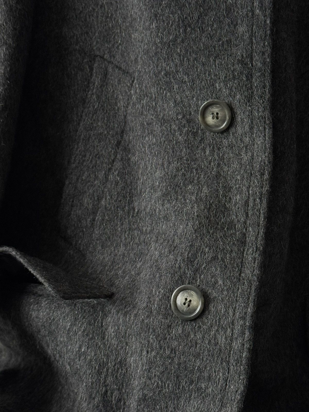 Vintage Vintage Steinbock 'Himalaya' Grey Loden Mohair Coat Size US M / EU 48-50 / 2 - 4 Thumbnail