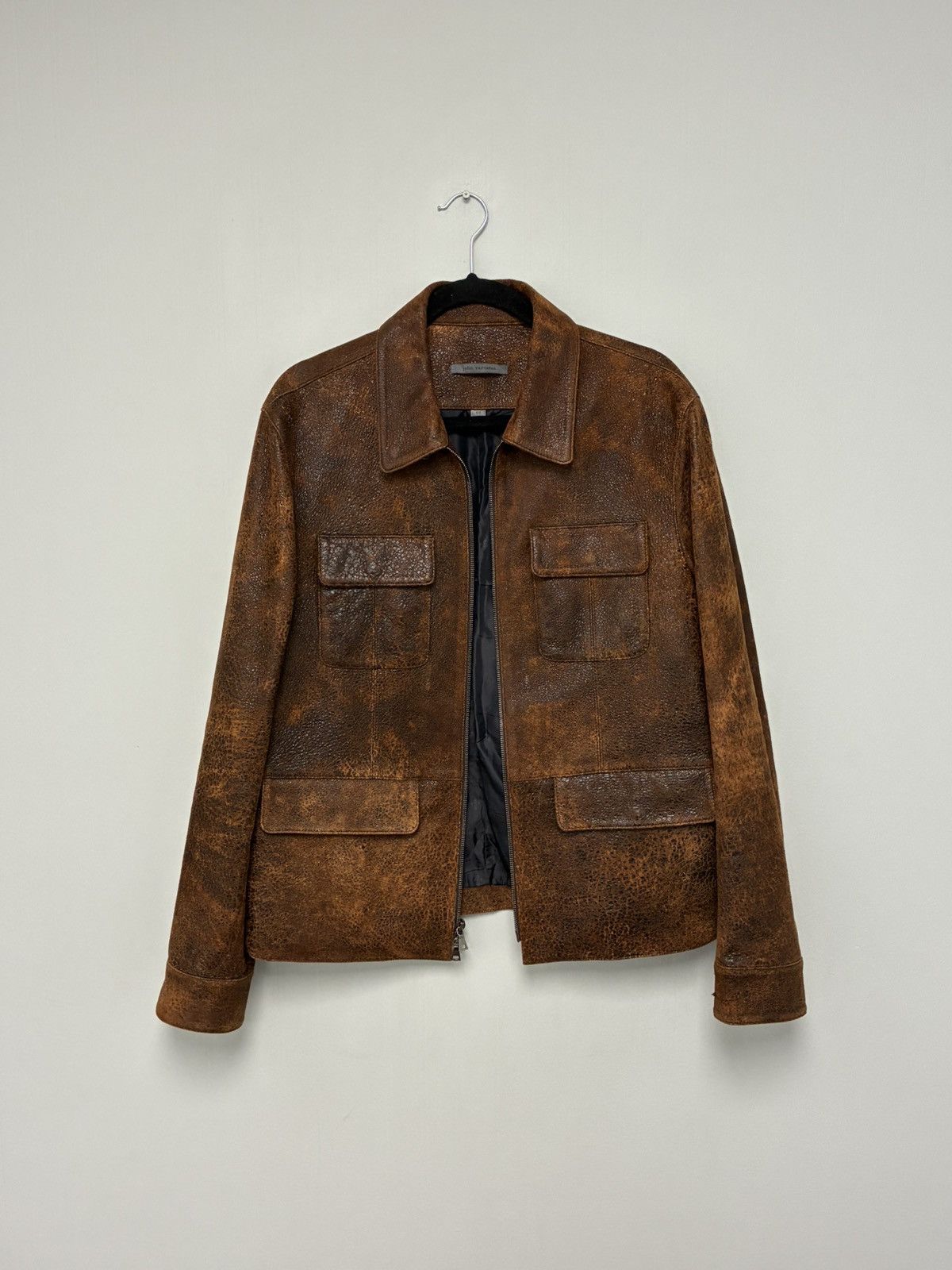John Varvatos Distressed jacket EU 48 USA 38 Size US M / EU 48-50 / 2 - 1 Thumbnail