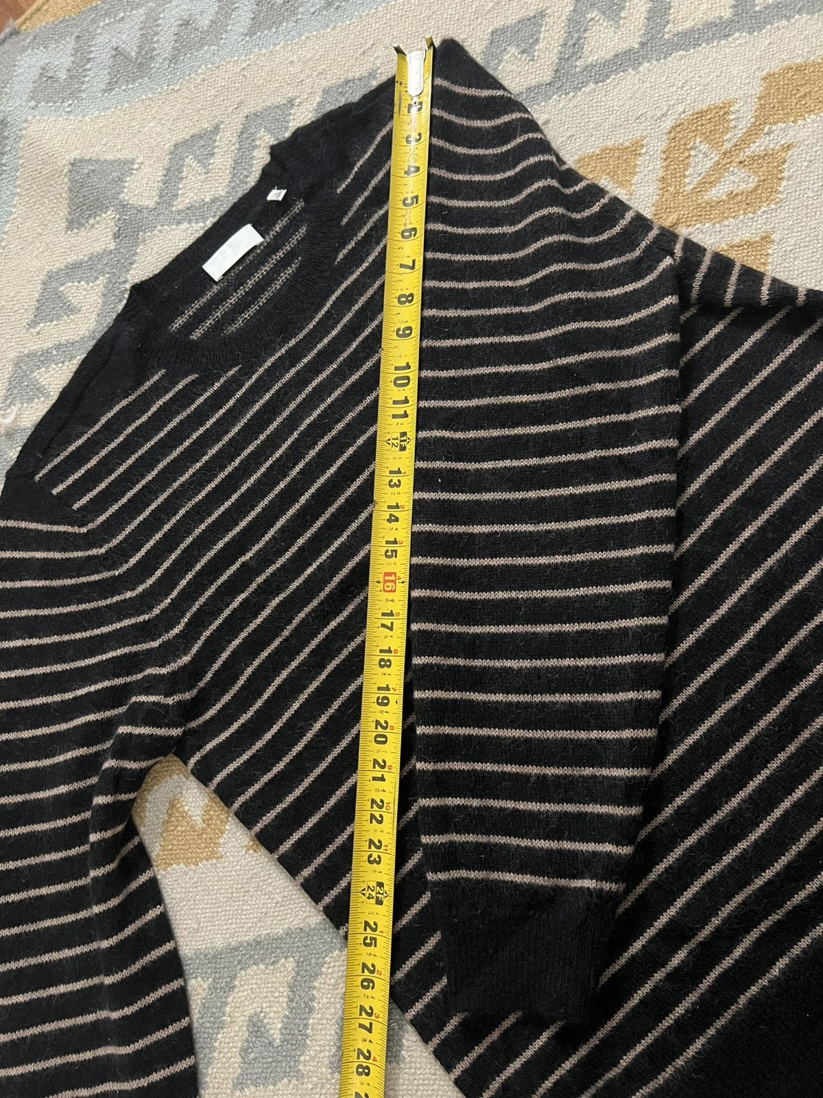 7 For All Mankind 7 For All Mankind Men’s black mohair/wool sweater Size US XL / EU 56 / 4 - 5 Thumbnail