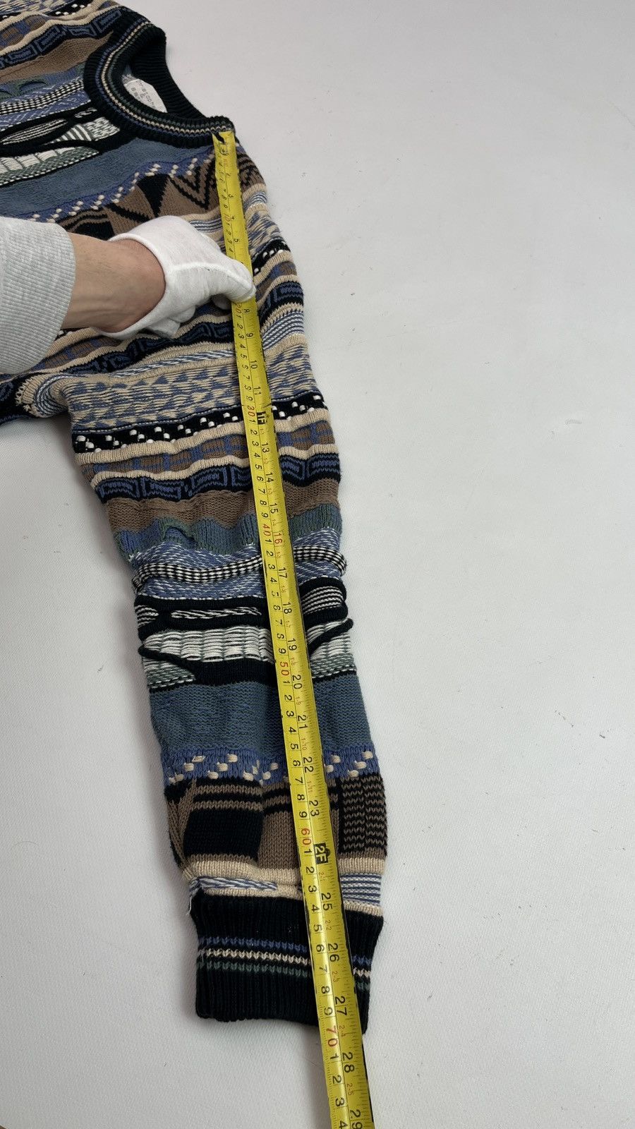 Vintage Vintage Christopher Banks Coogi Style Sweater Size M / US 6-8 / IT 42-44 - 8 Thumbnail