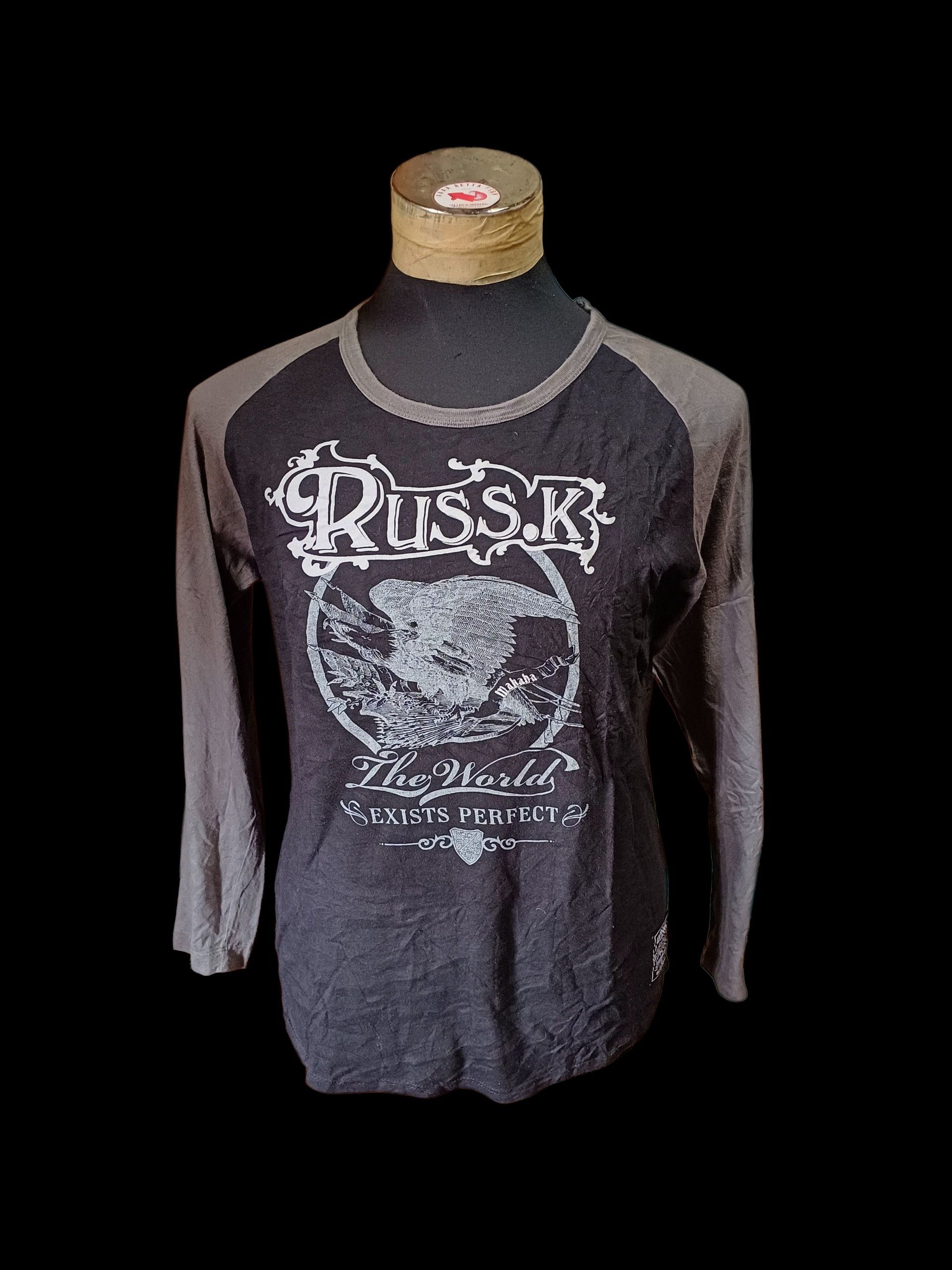 Other Vintage Russ.K Makaha Punk The World Seditionaries Tshirt Size L / US 10 / IT 46 - 1 Thumbnail
