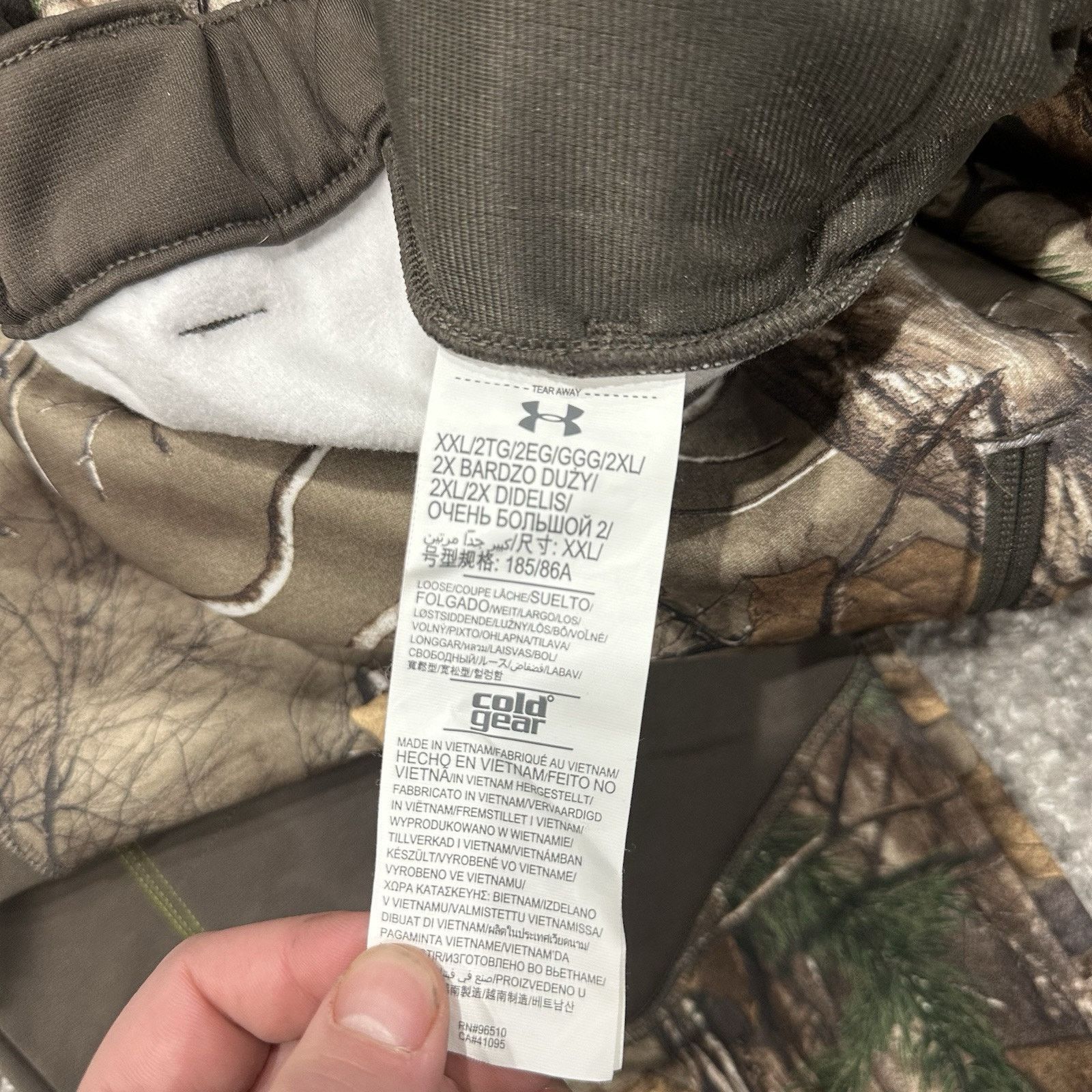 Under Armour Under Armour Scent Control Fleece Pants Realtree Mens 2XL Size US 43 - 8 Thumbnail