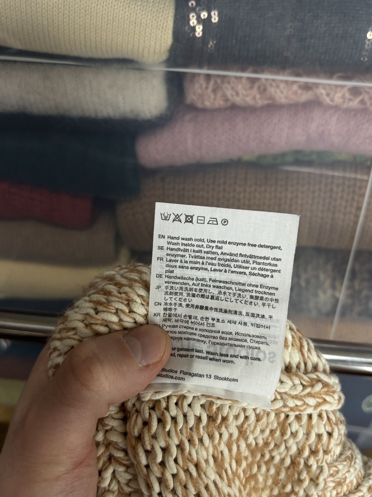 Acne Studios Acne Studios Cropped Knit Sweater Size XS / US 0-2 / IT 36-38 - 9 Thumbnail