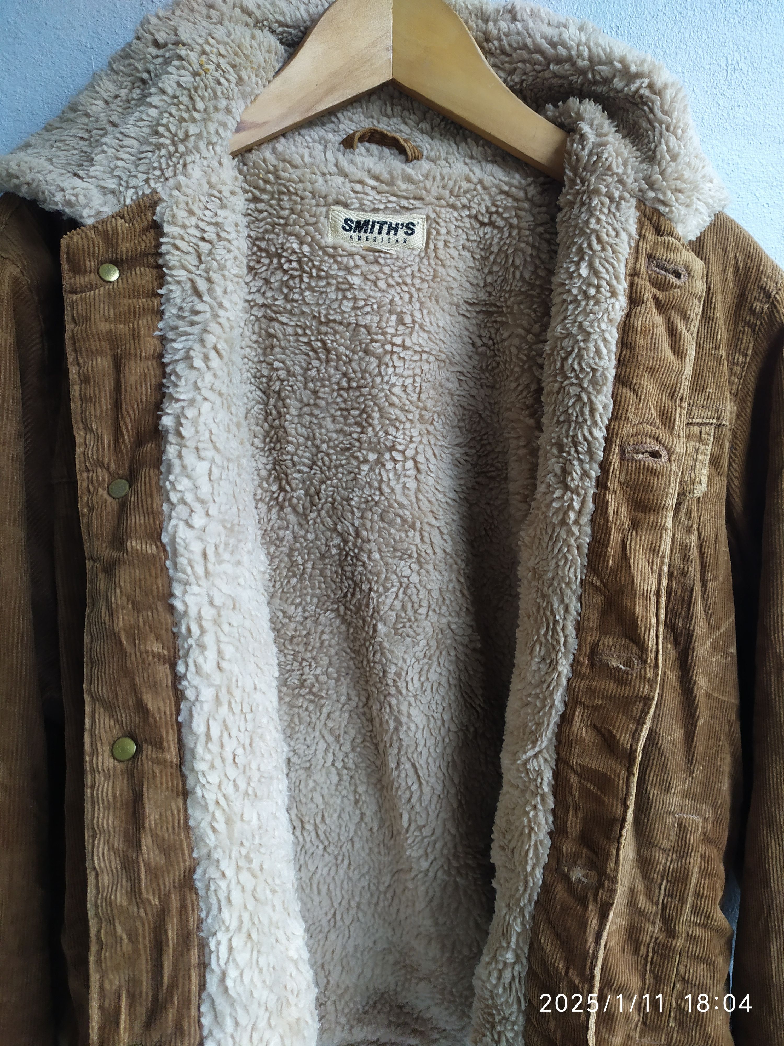 If Six Was Nine × Japanese Brand × Smith's American Vintage Smiths American Coduroy Sherpa Jacket Size US L / EU 52-54 / 3 - 9 Thumbnail