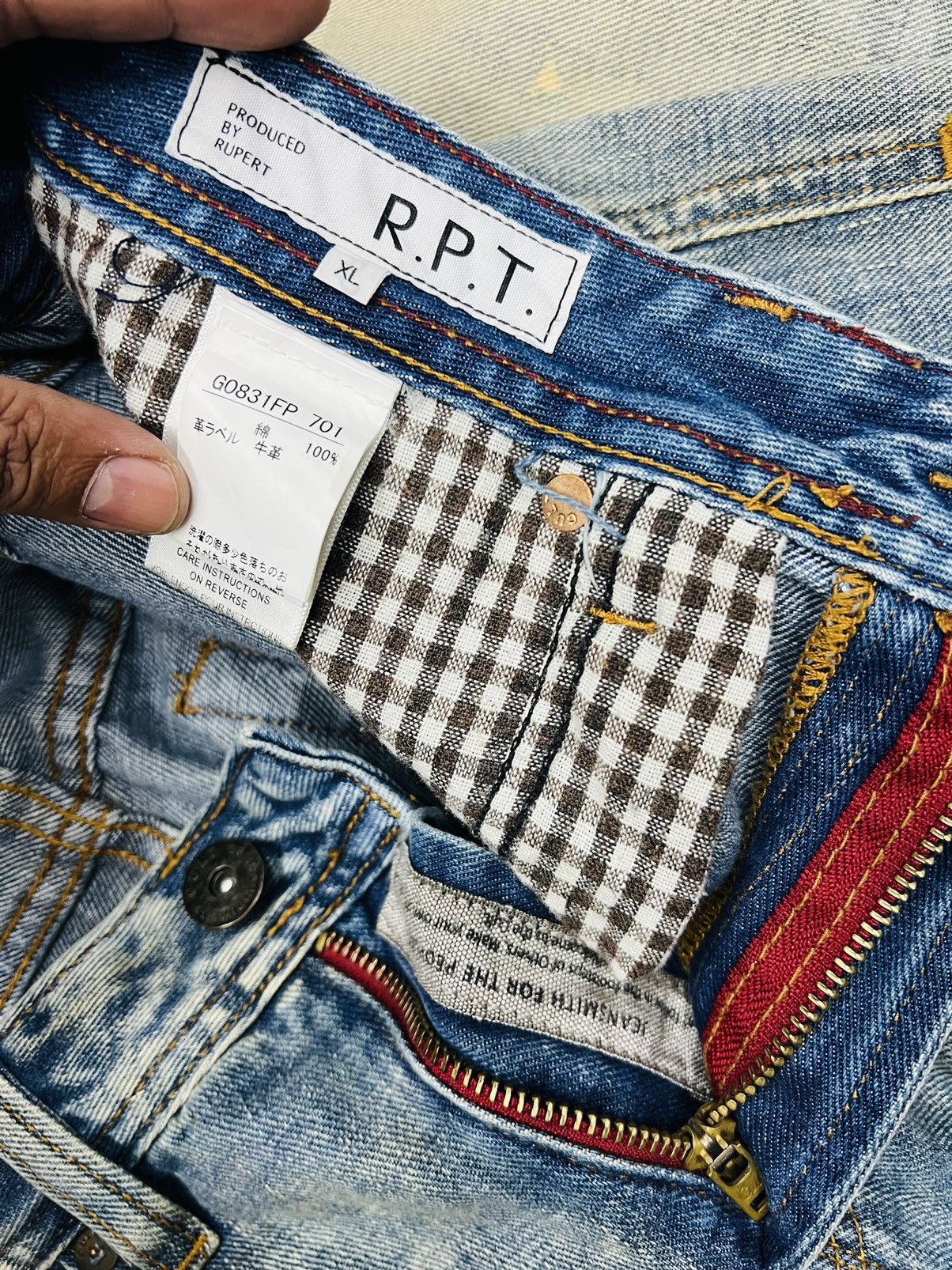Cult Of Individuality Cult of Individuality Rocker Slim Jeans Size US 33 - 10 Thumbnail