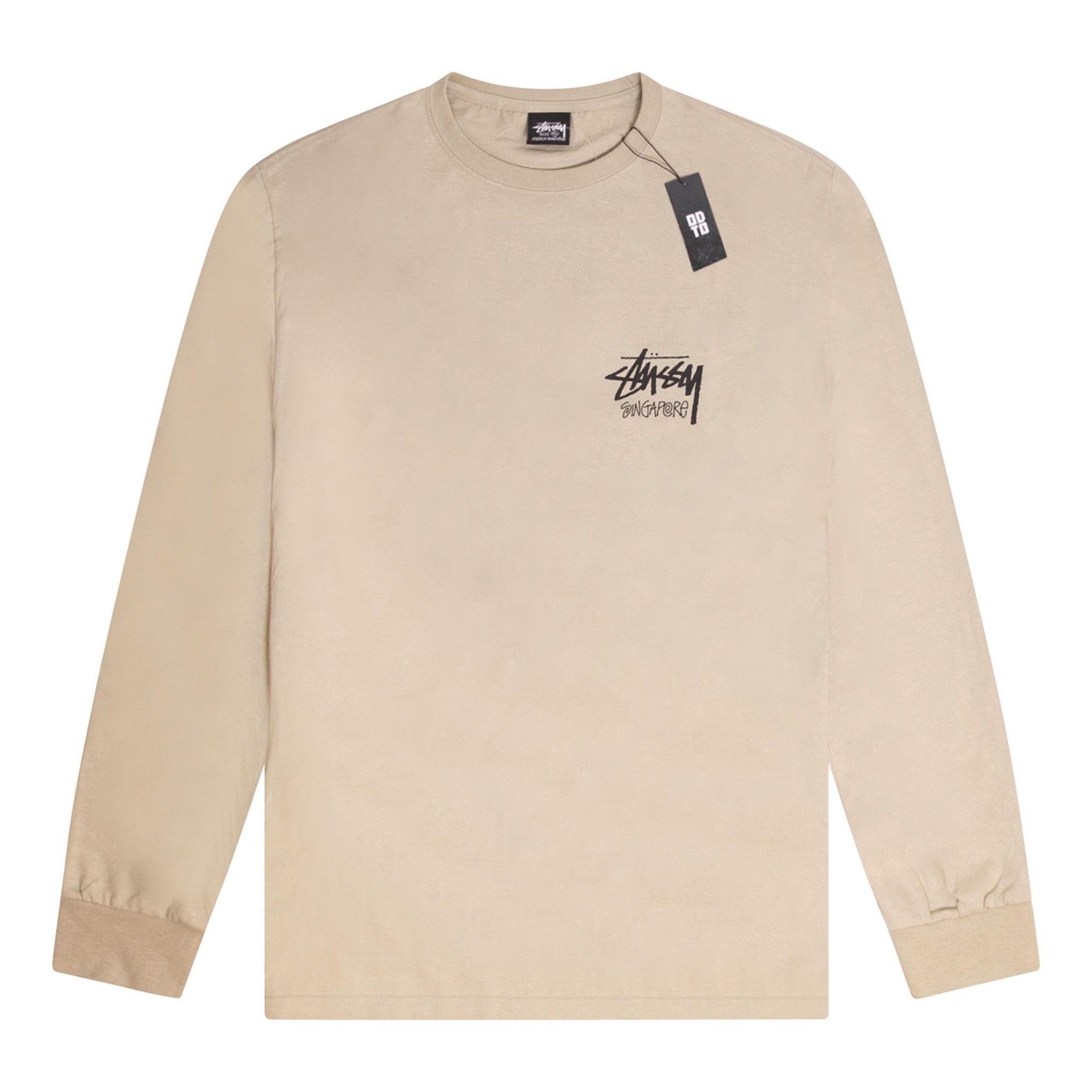Stussy Stussy Singapore Chapter L/S Tee Khaki Size US XL / EU 56 / 4 - 2 Thumbnail