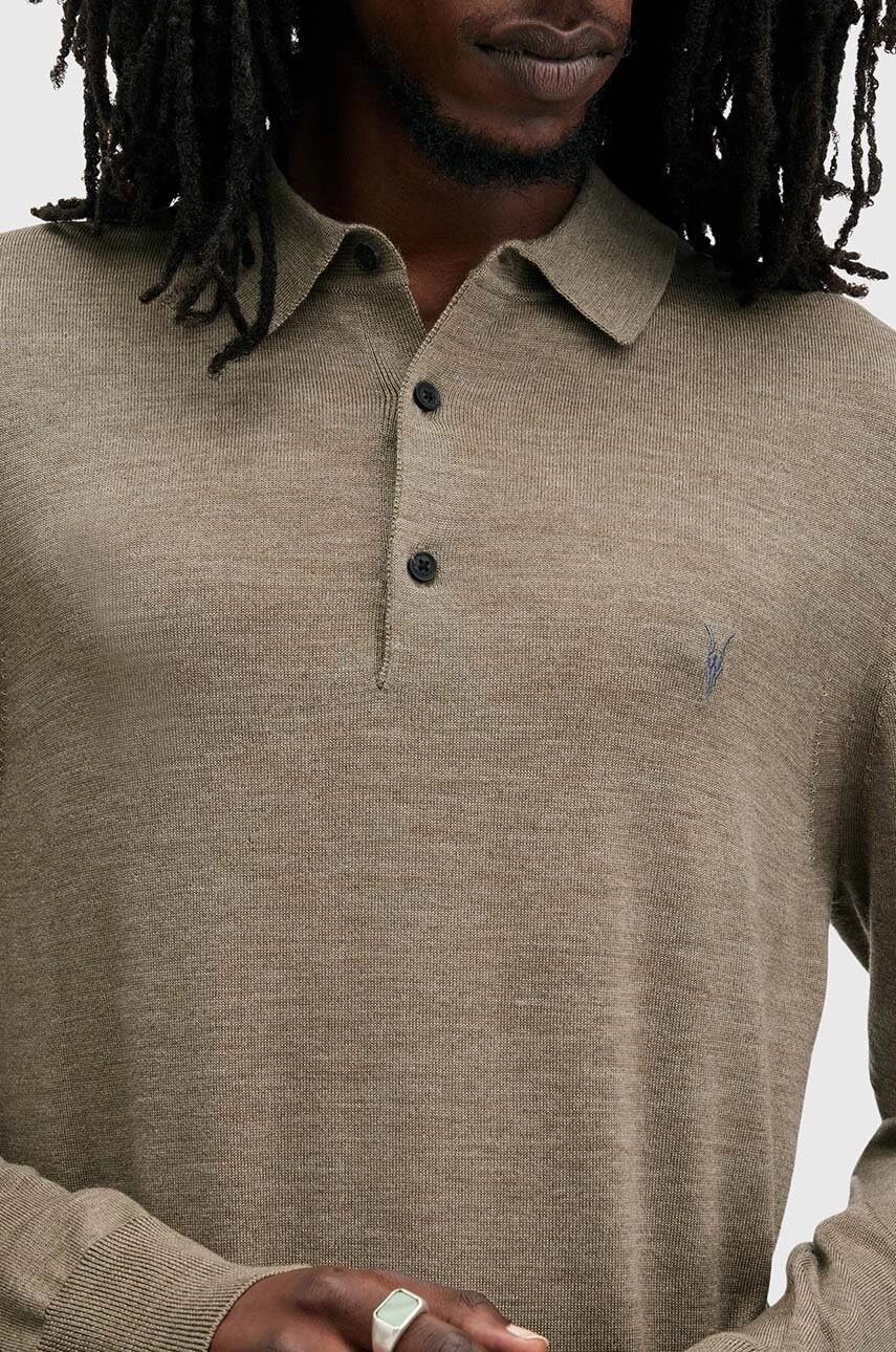 Allsaints × Japanese Brand AllSaints Mode Merino Crew Light Sweater Jumper Wool Luxury Size US XS / EU 42 / 0 - 3 Thumbnail