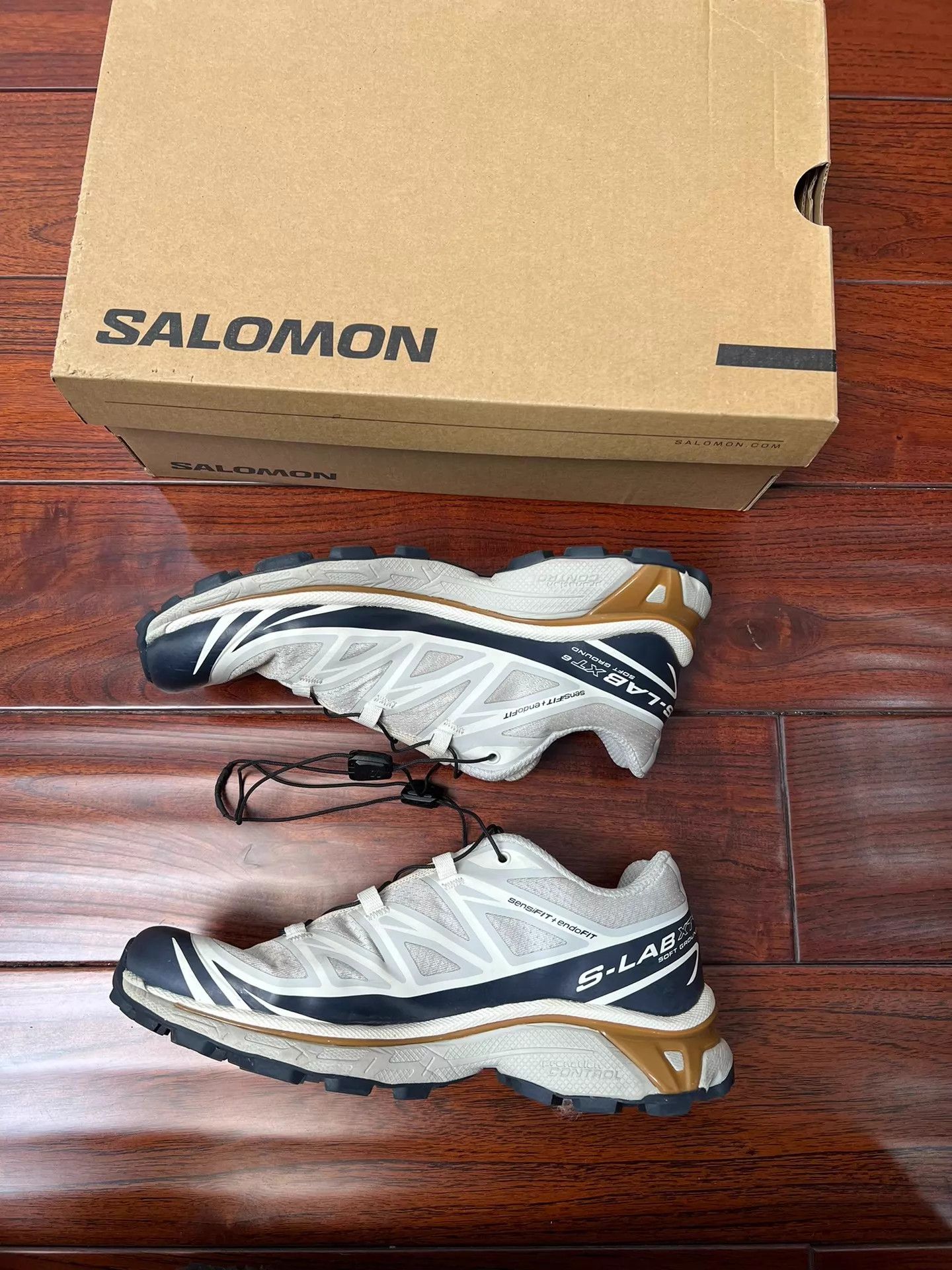 Salomon Salomon XT-6 Trail Running Shoes Orange Lightly Used 38.5 Size US 8 / IT 38 - 4 Thumbnail