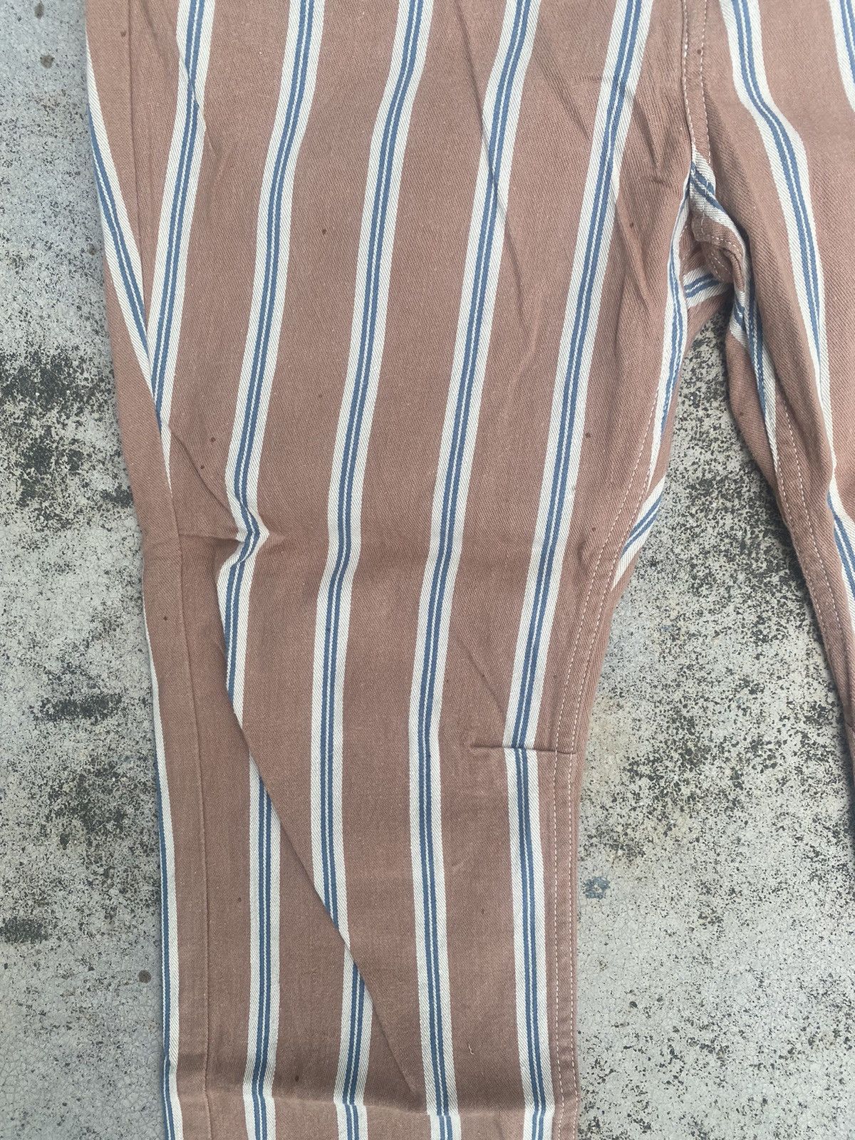 Japanese Brand × Kapital × Kapital Kountry Kapital Kounty Japan Stripes Casual Slim Fit Pants High Rise Size US 28 / EU 44 - 9 Thumbnail