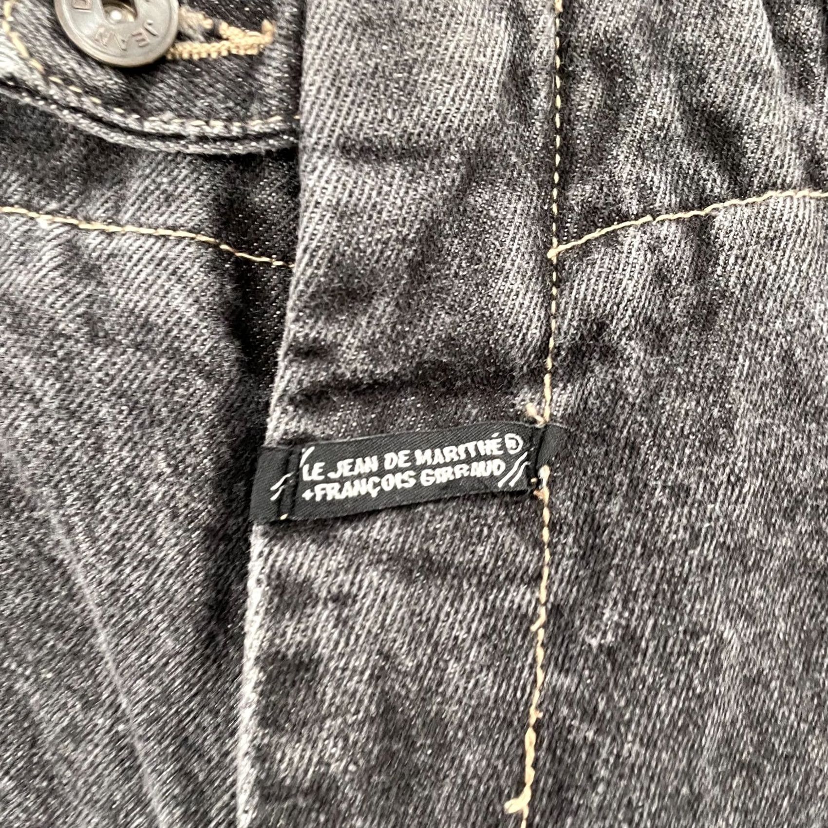 Denime VINTAGE Marithe Francois Girbaud Shorts Adult 30 Black Denim Shuttle Tape Baggy Size US 30 / EU 46 - 5 Thumbnail
