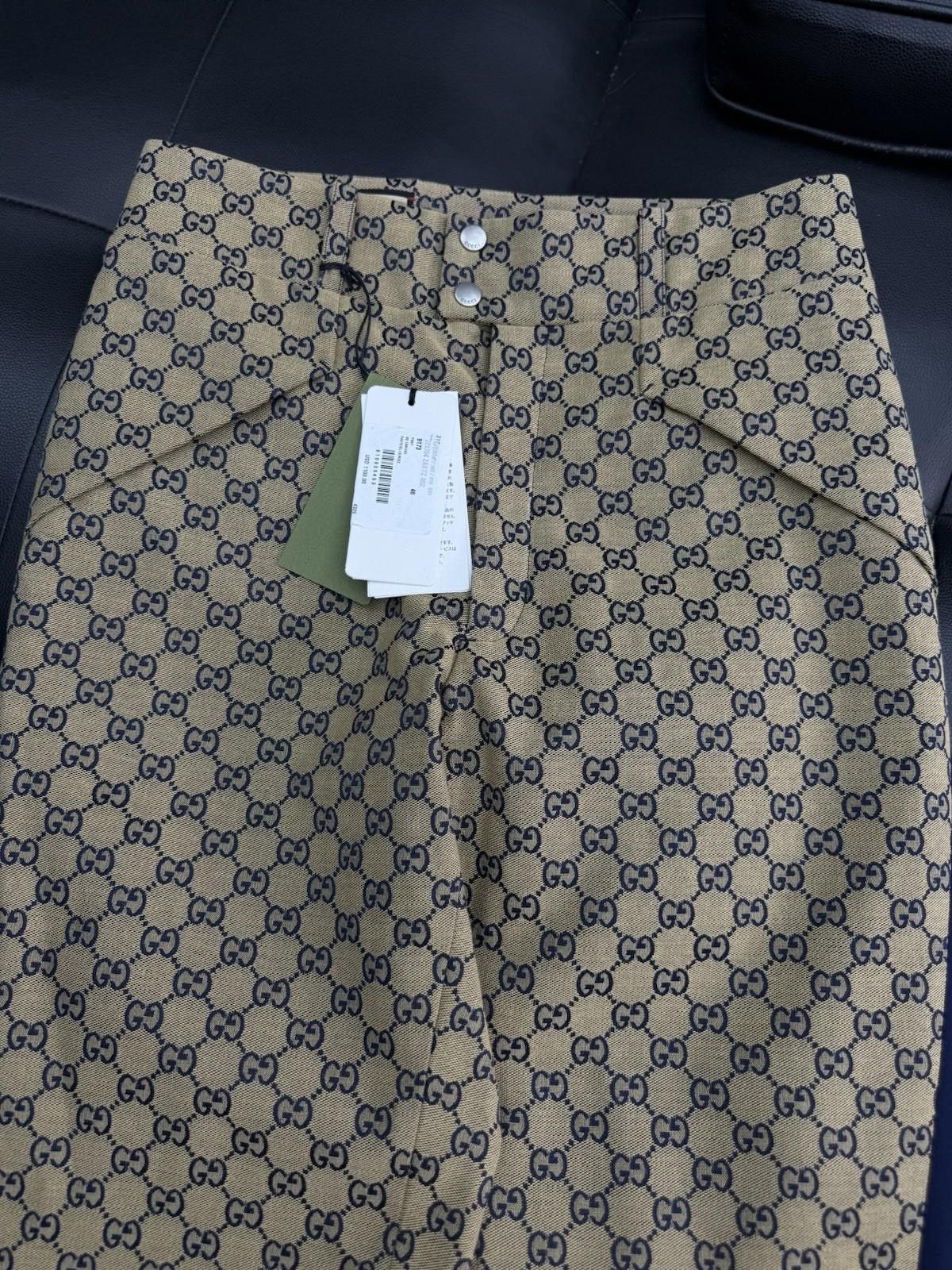 Gucci Gucci GG Canvas Pants Size 46 $1100 Retail 100% Authentic Size US 44 / EU 60 - 5 Thumbnail