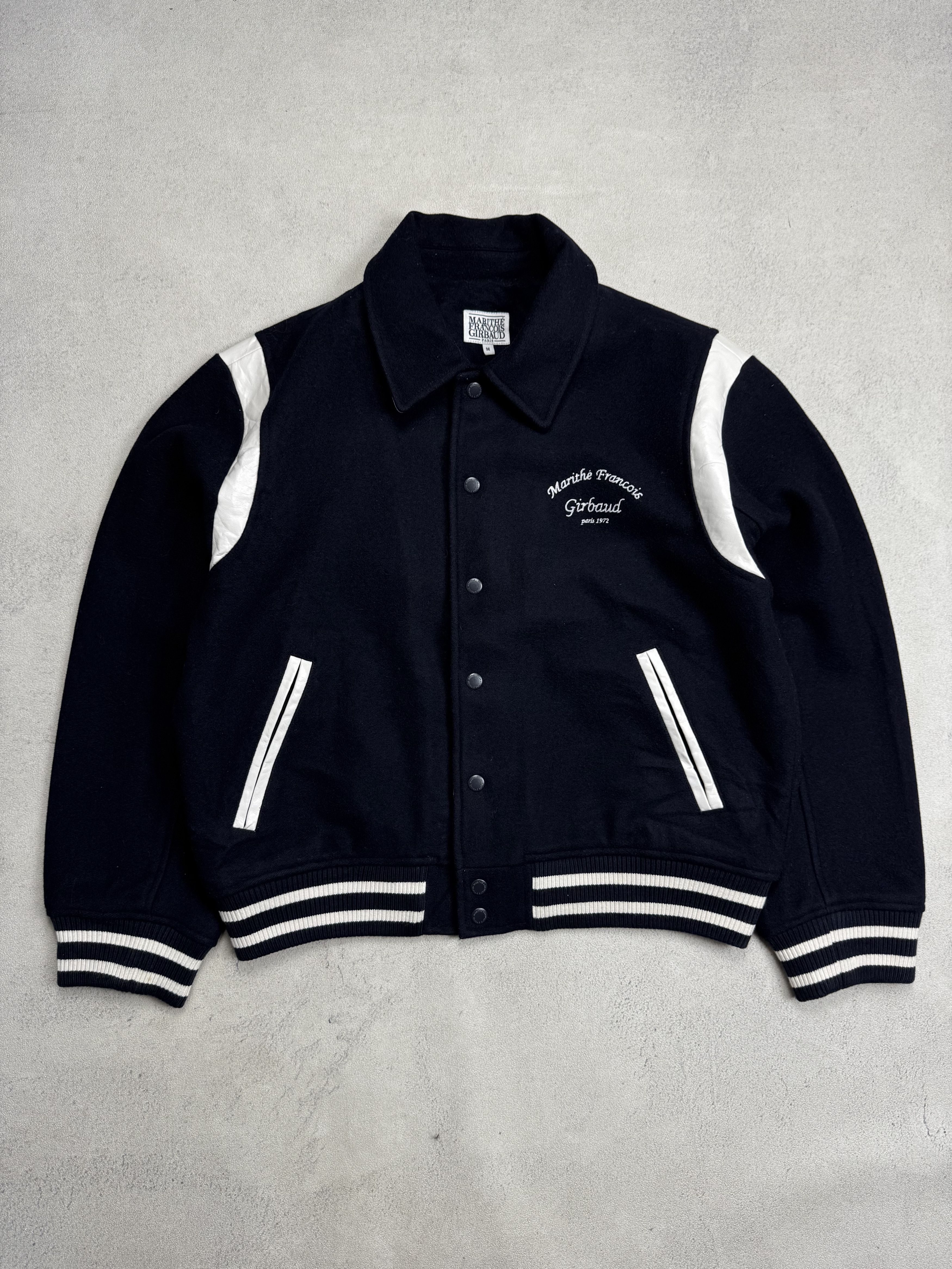 Marithe + Francois Girbaud Marithe Francois Girbaud Wool Varsity Jacket Size US M / EU 48-50 / 2 - 2 Thumbnail