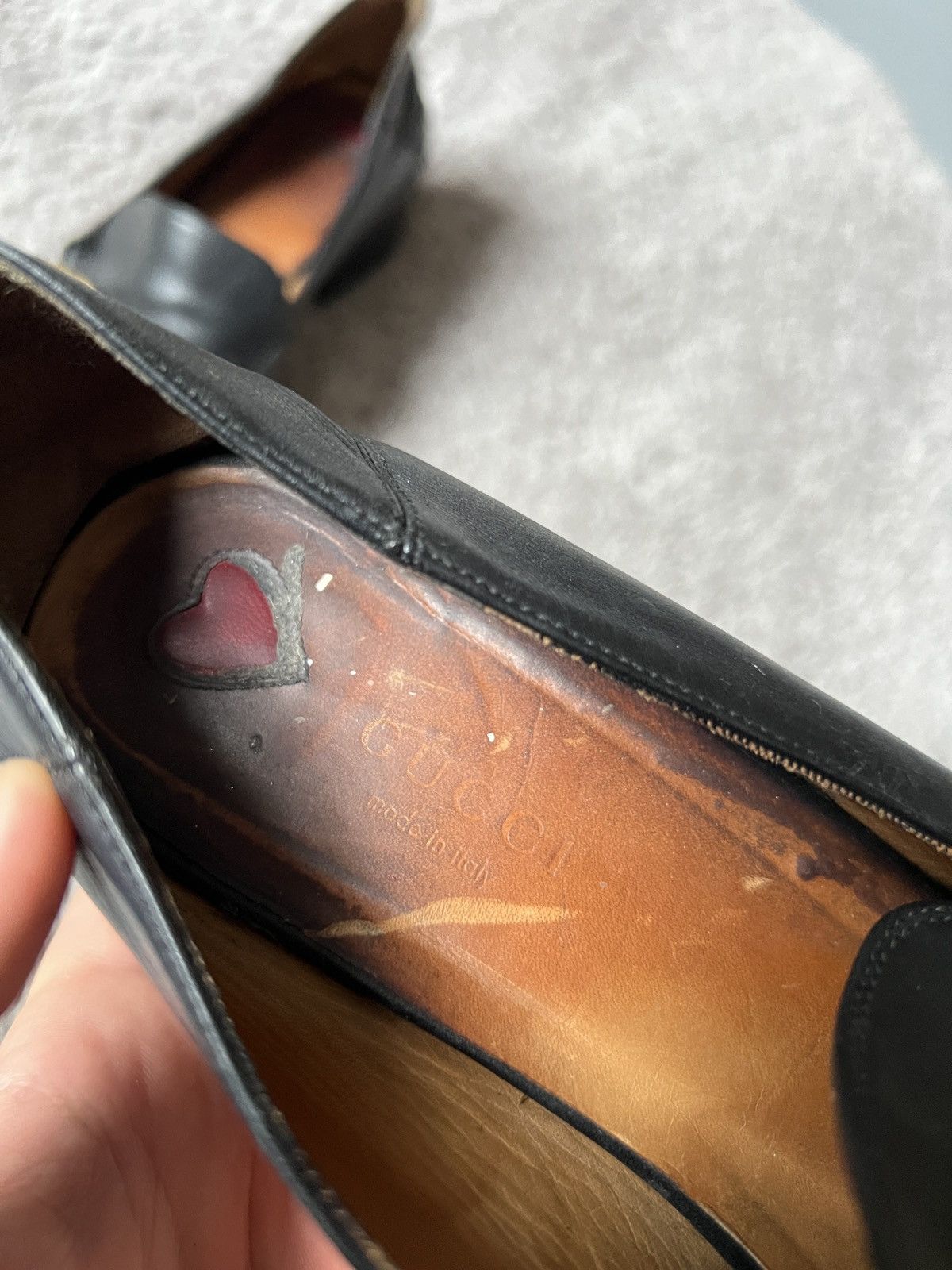 Gucci Gucci Leather Loafers with Double G Size US 6 / EU 39 - 6 Thumbnail