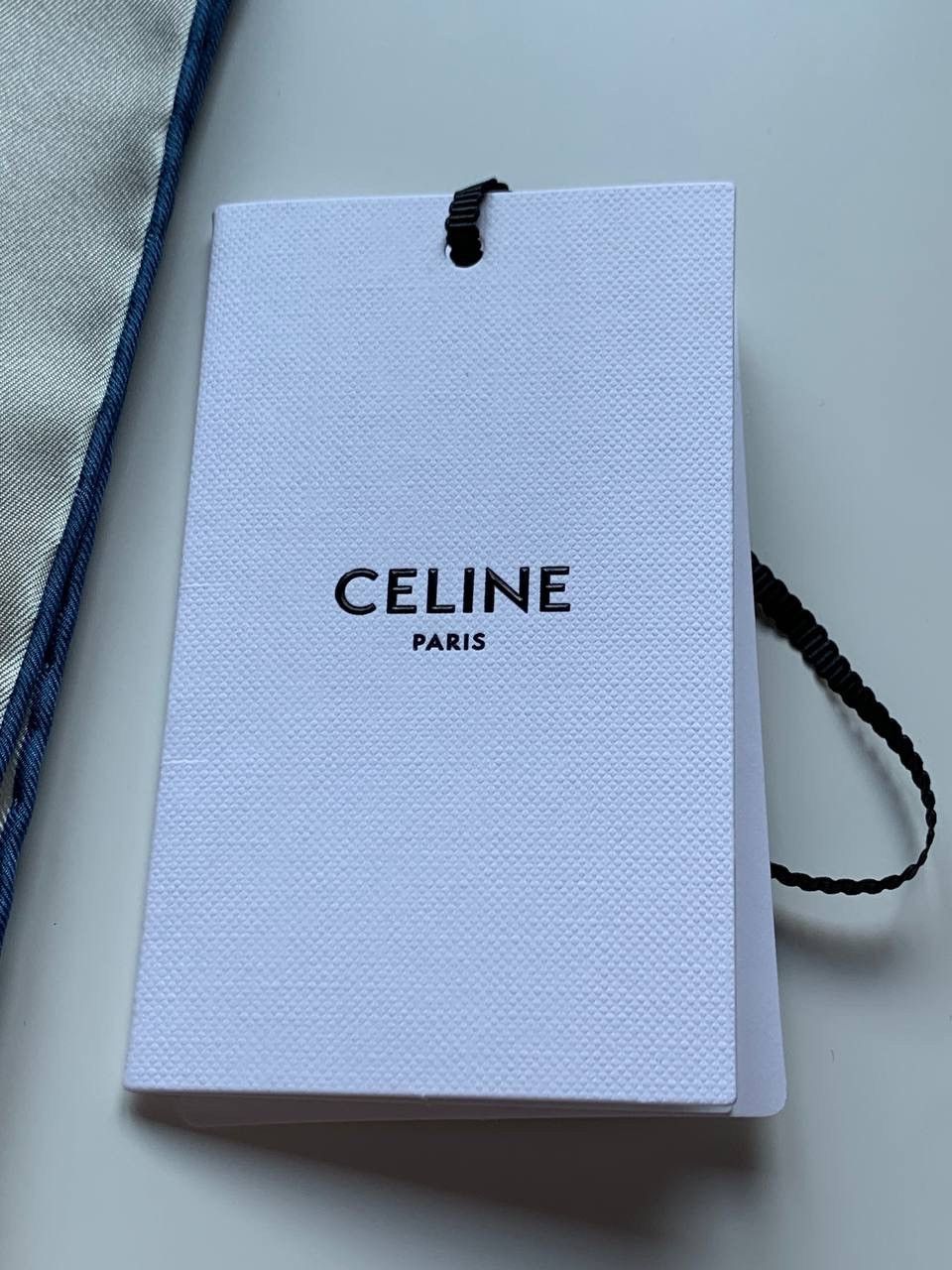 Celine CELINE BANDANA TRIOMPHE IN HERITAGE SILK TWILL NEW Size ONE SIZE - 7 Thumbnail