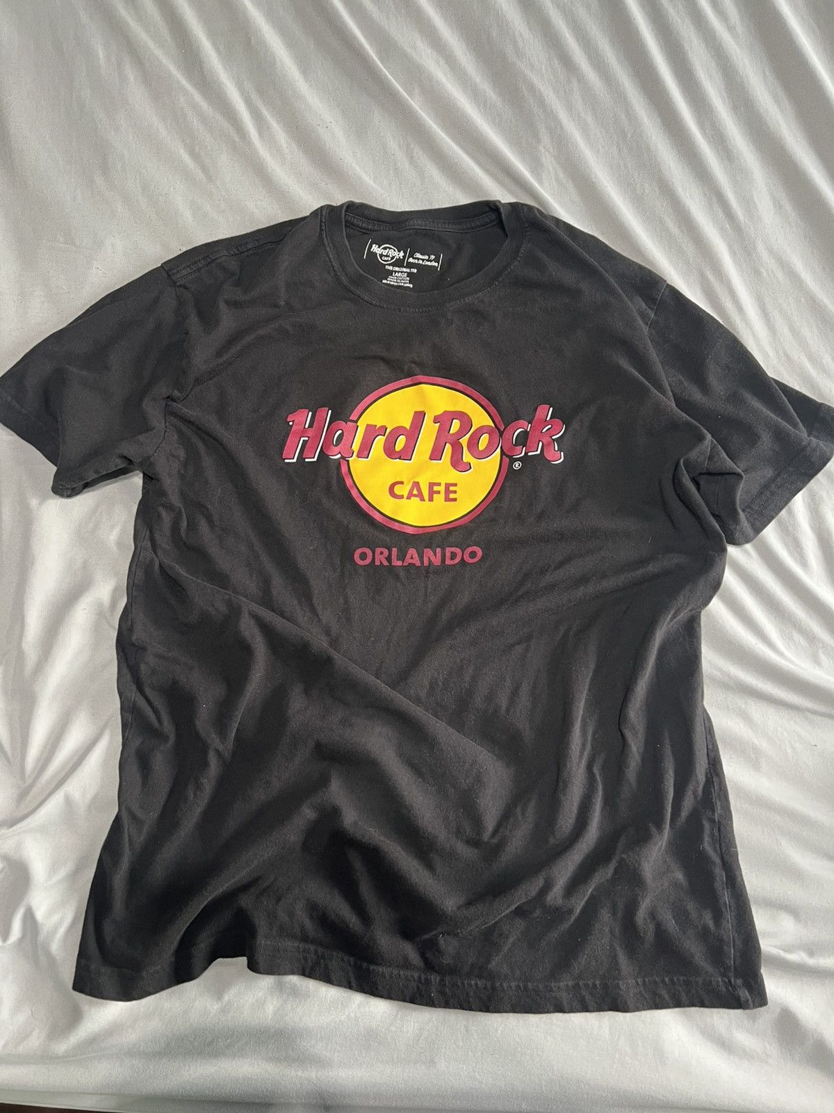 Hard Rock Cafe MEN HARD ROCK CAFE T SHIRT BLACK Size US L / EU 52-54 / 3 - 1 Thumbnail