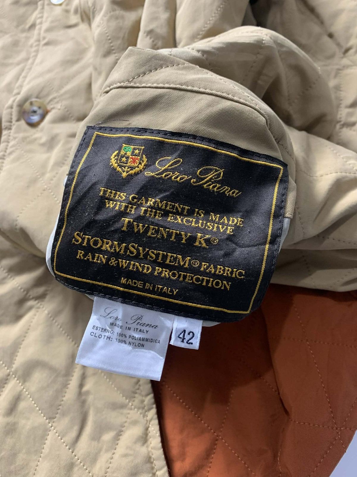Loro Piana Loro Piana Twenty K Storm System Quilted Jacket Size US M / EU 48-50 / 2 - 8 Thumbnail