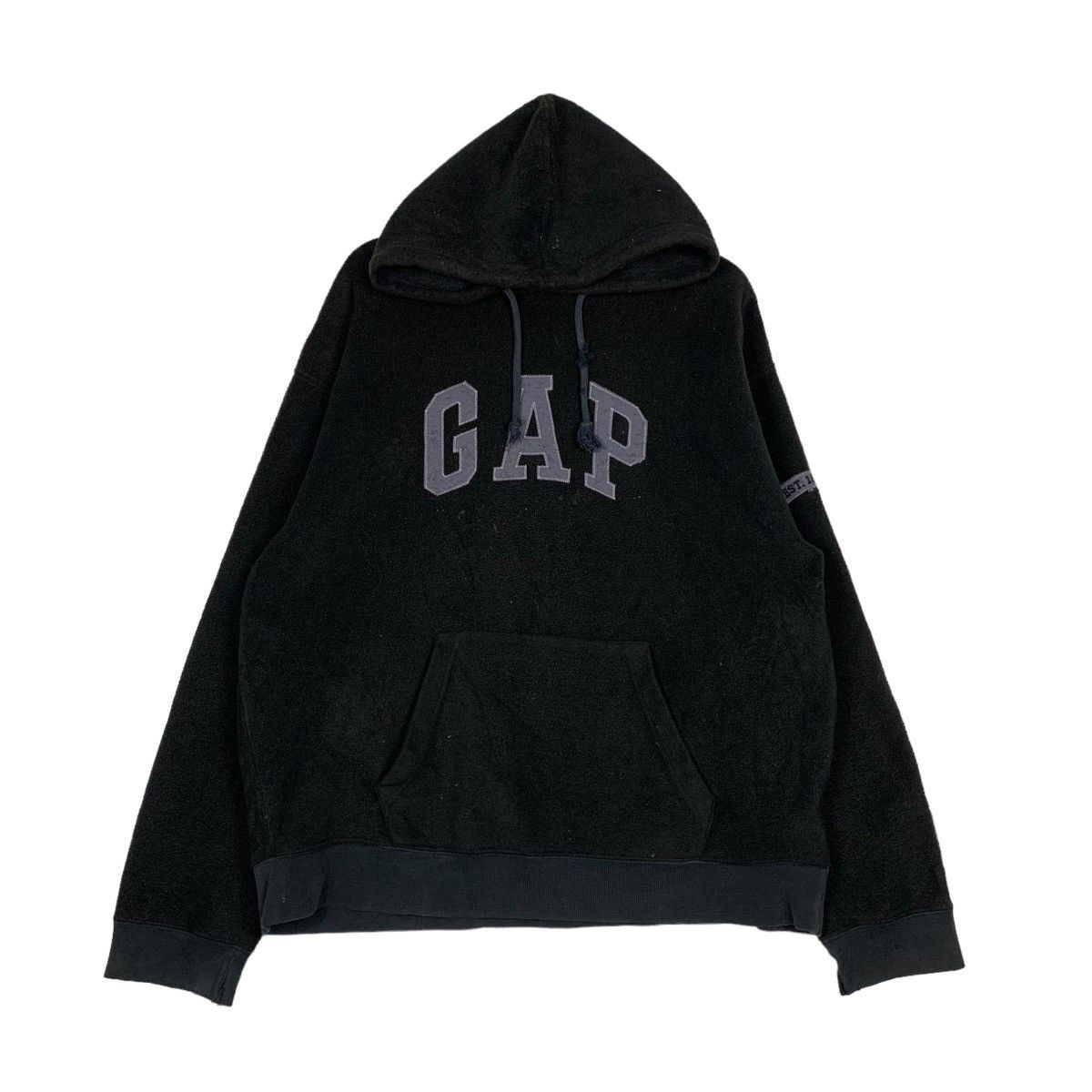 Gap GAP Spellout Big Logo Pullover Fleece Hoodies #0358-C16 Size US L / EU 52-54 / 3 - 2 Thumbnail