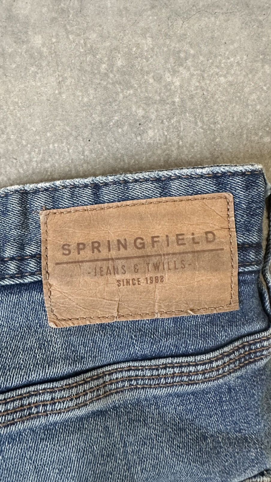Springfield VINTAGE SPRINGFIELD RECONSIDED SELVEDGE DENIM PANT Size US 34 / EU 50 - 15 Thumbnail