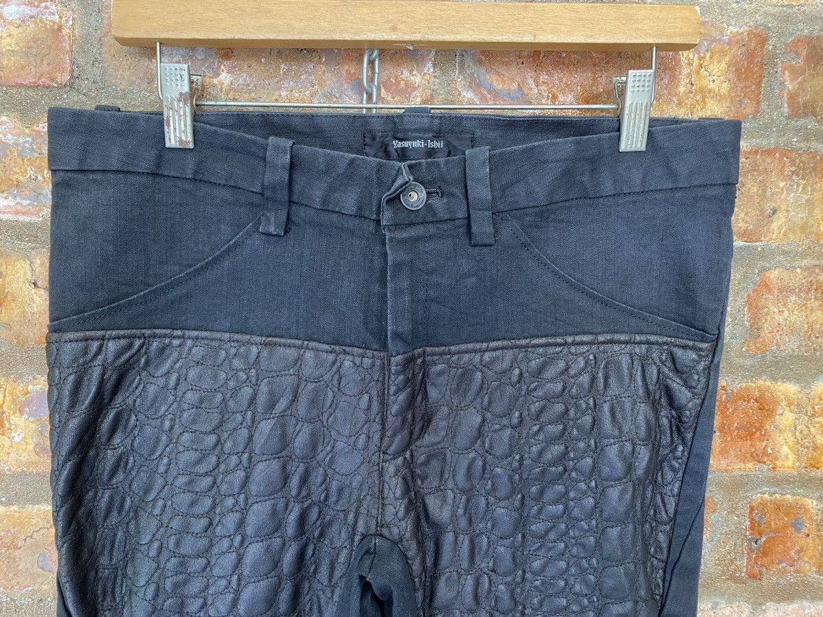 Yasuyuki Ishii SS14 Yasuyuki Ishii Autre-Y Crocodile pants Size 32" / US 10 / IT 46 - 8 Thumbnail