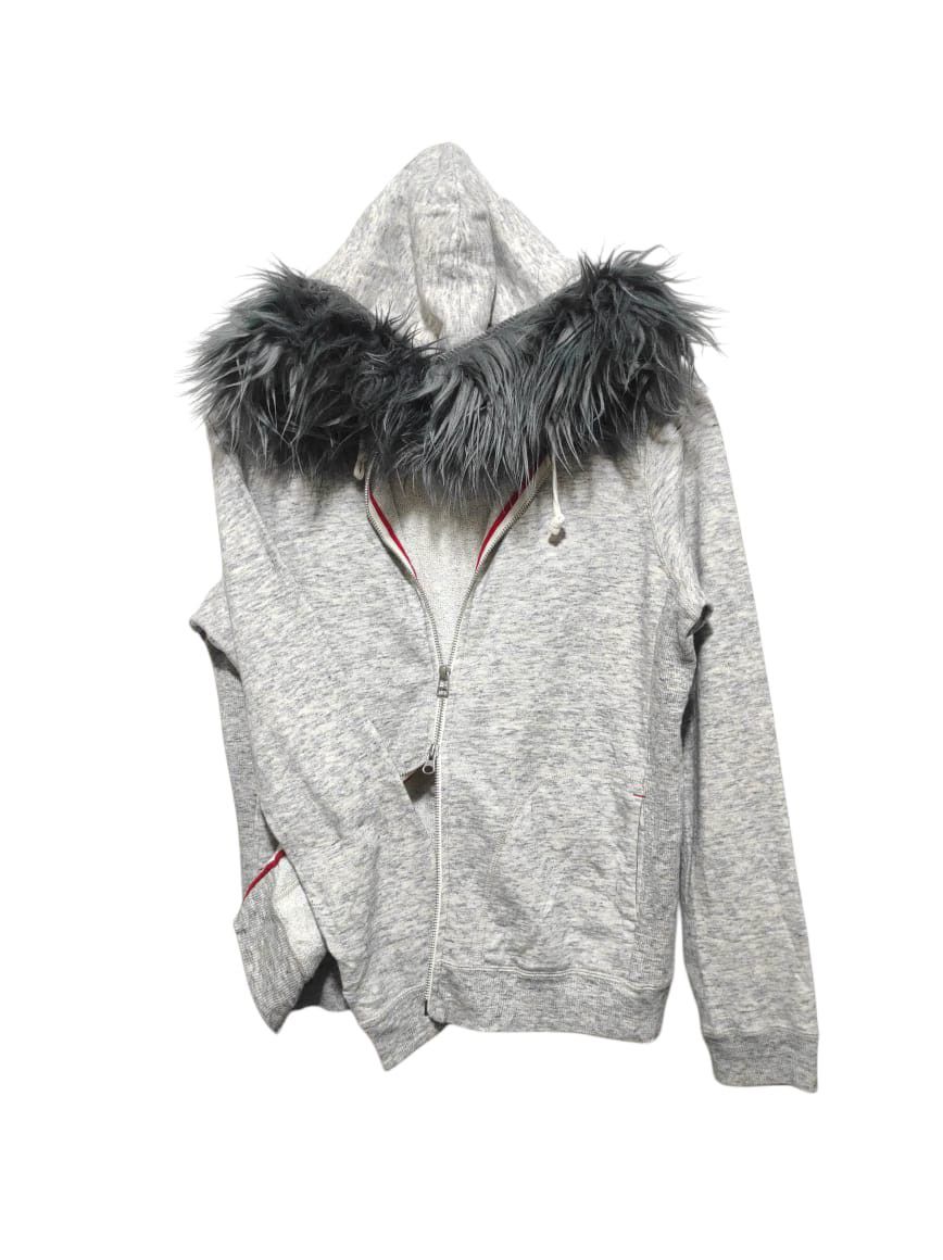 Uniqlo Uniqlo x Ines Da La Fressange double zip fur hoodie Size US S / EU 44-46 / 1 - 1 Thumbnail
