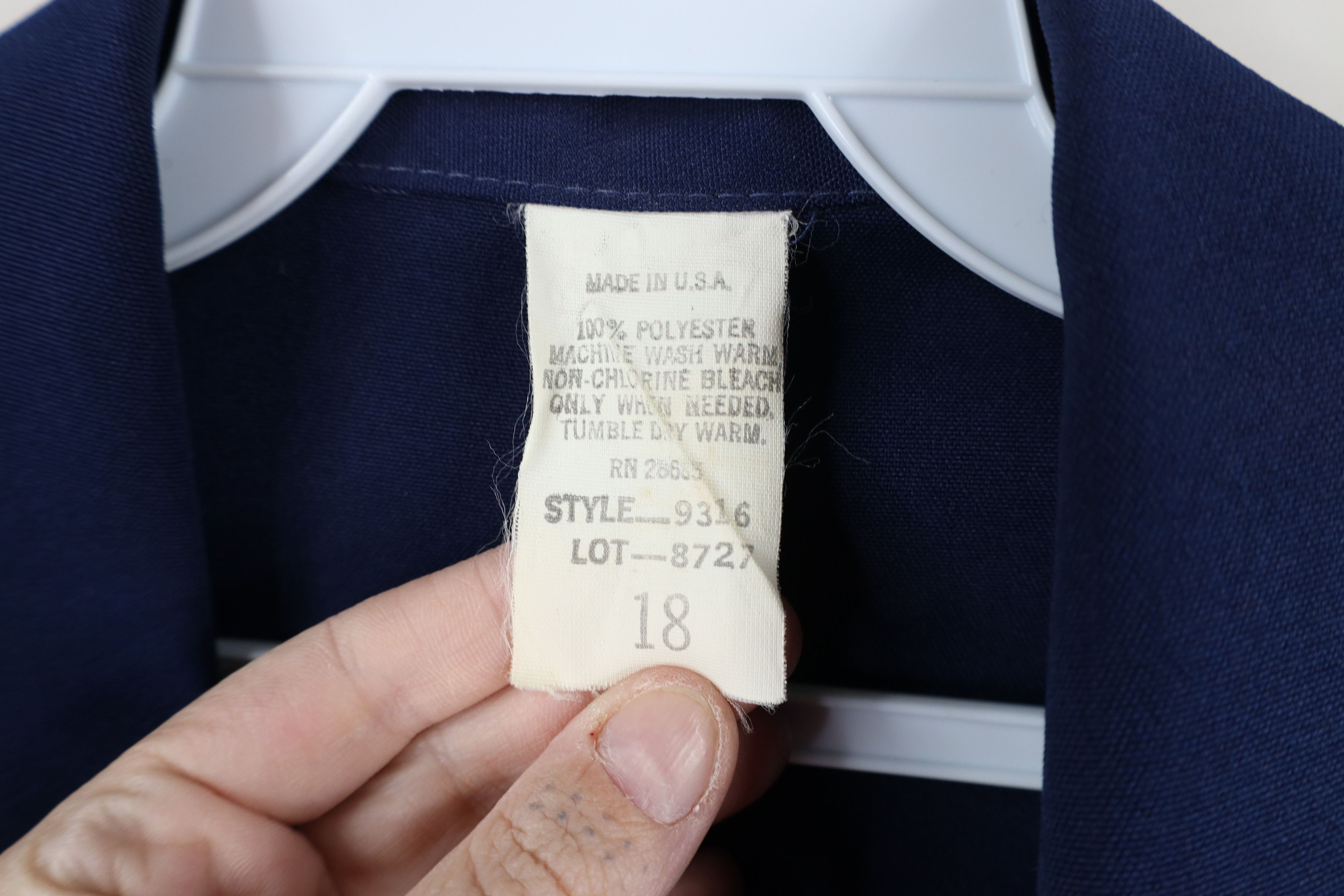 Vintage Vintage 90s Streetwear 2 Button Blazer Suit Jacket Blue USA Size XXL / US 16-18 / IT 52-54 - 11 Thumbnail