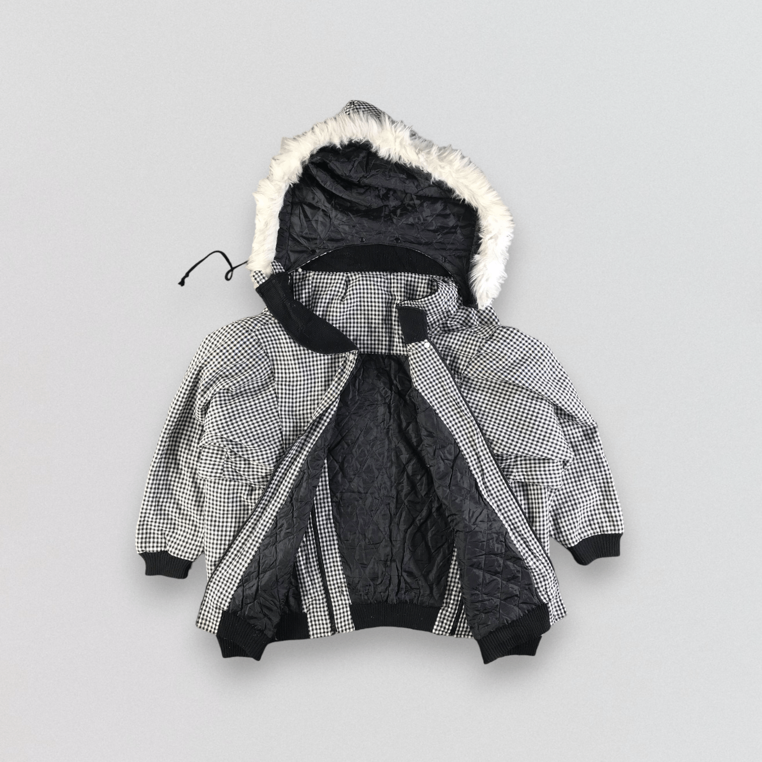 Japanese Brand Vintage Japanese Brand Zipper Down Jacket Size US L / EU 52-54 / 3 - 2 Thumbnail