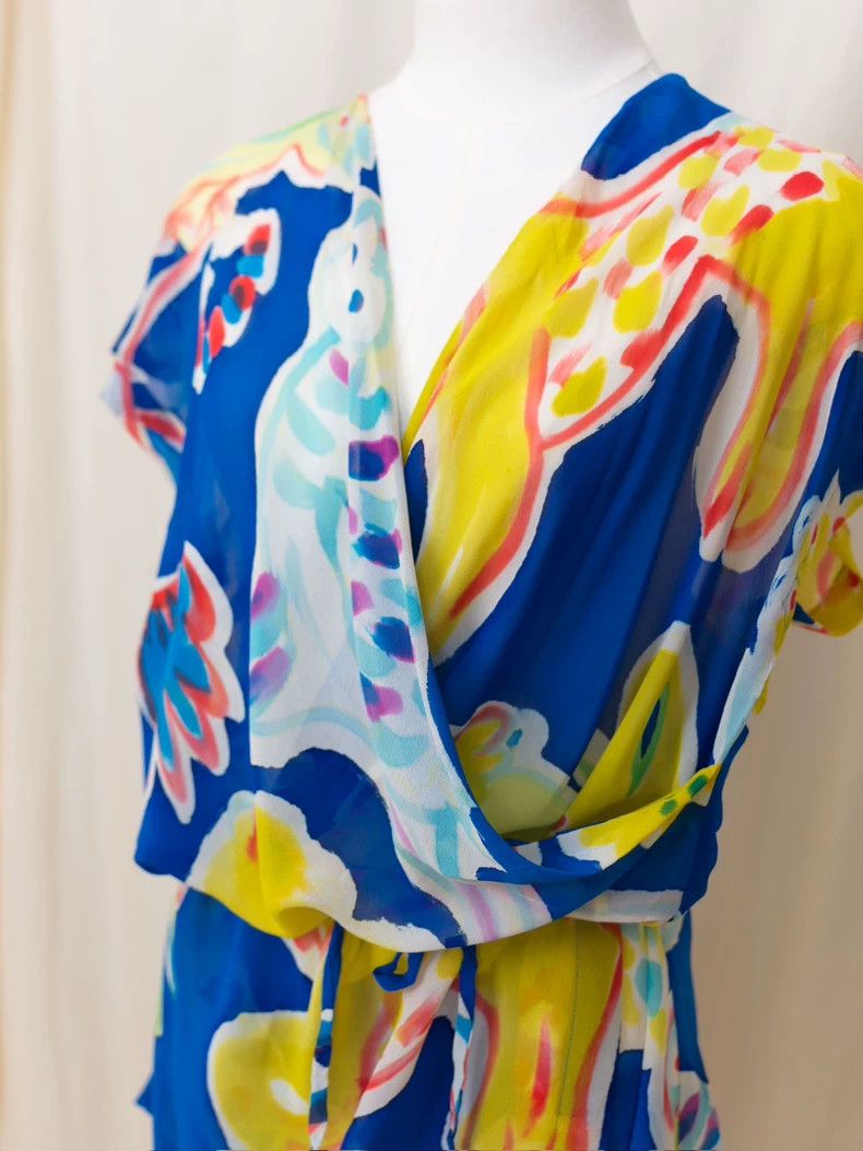 Issey Miyake Issey Miyake size:2 Watercolor animal dress Size S / US 4 / IT 40 - 3 Thumbnail